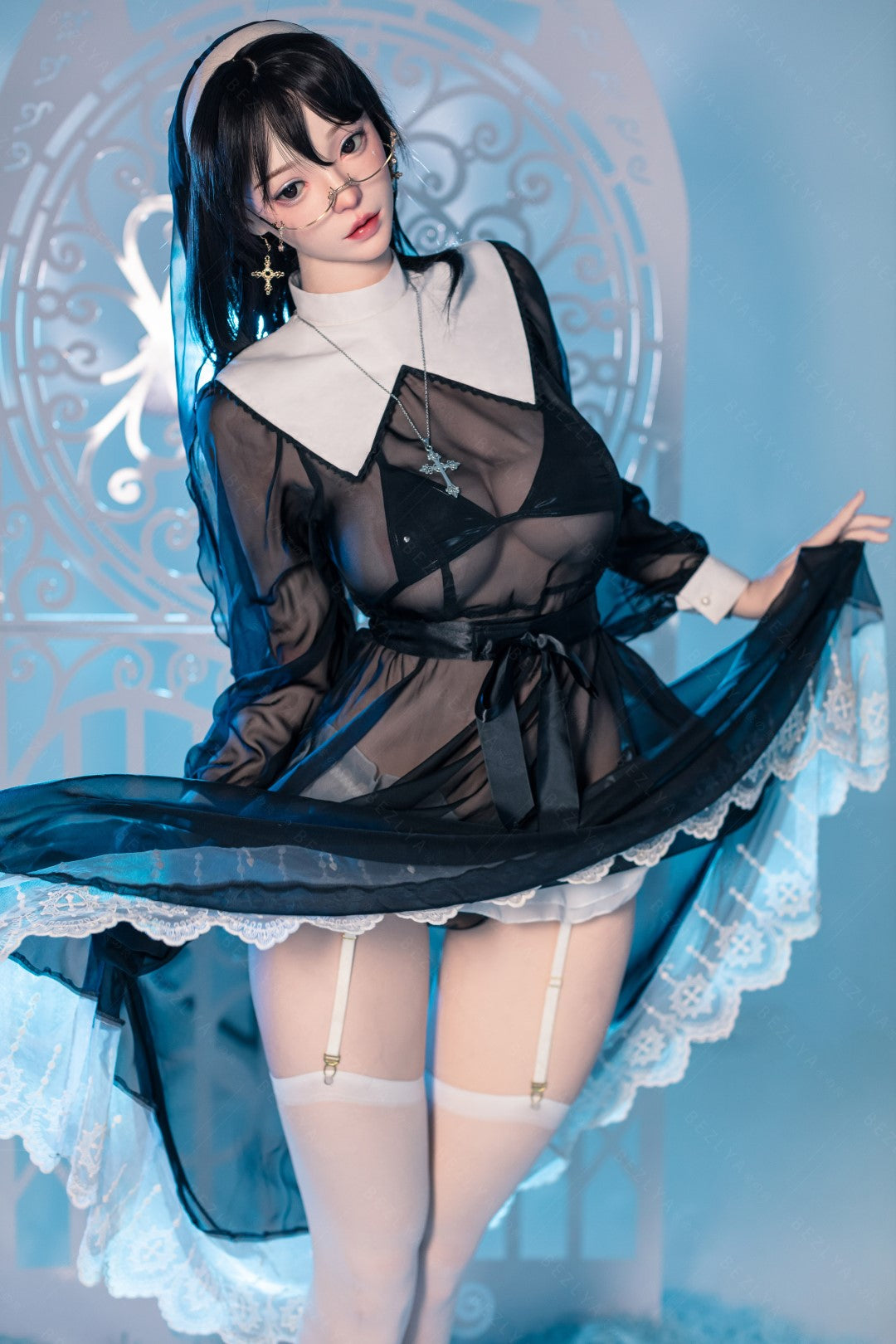Albizia seksnukk (Bezlya Doll 168cm F tass 2,2U silikoon)
