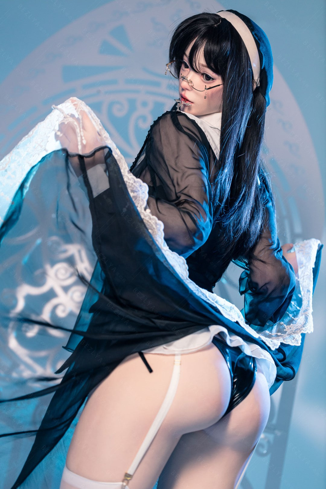 Albizia seksnukk (Bezlya Doll 168cm F tass 2,2U silikoon)