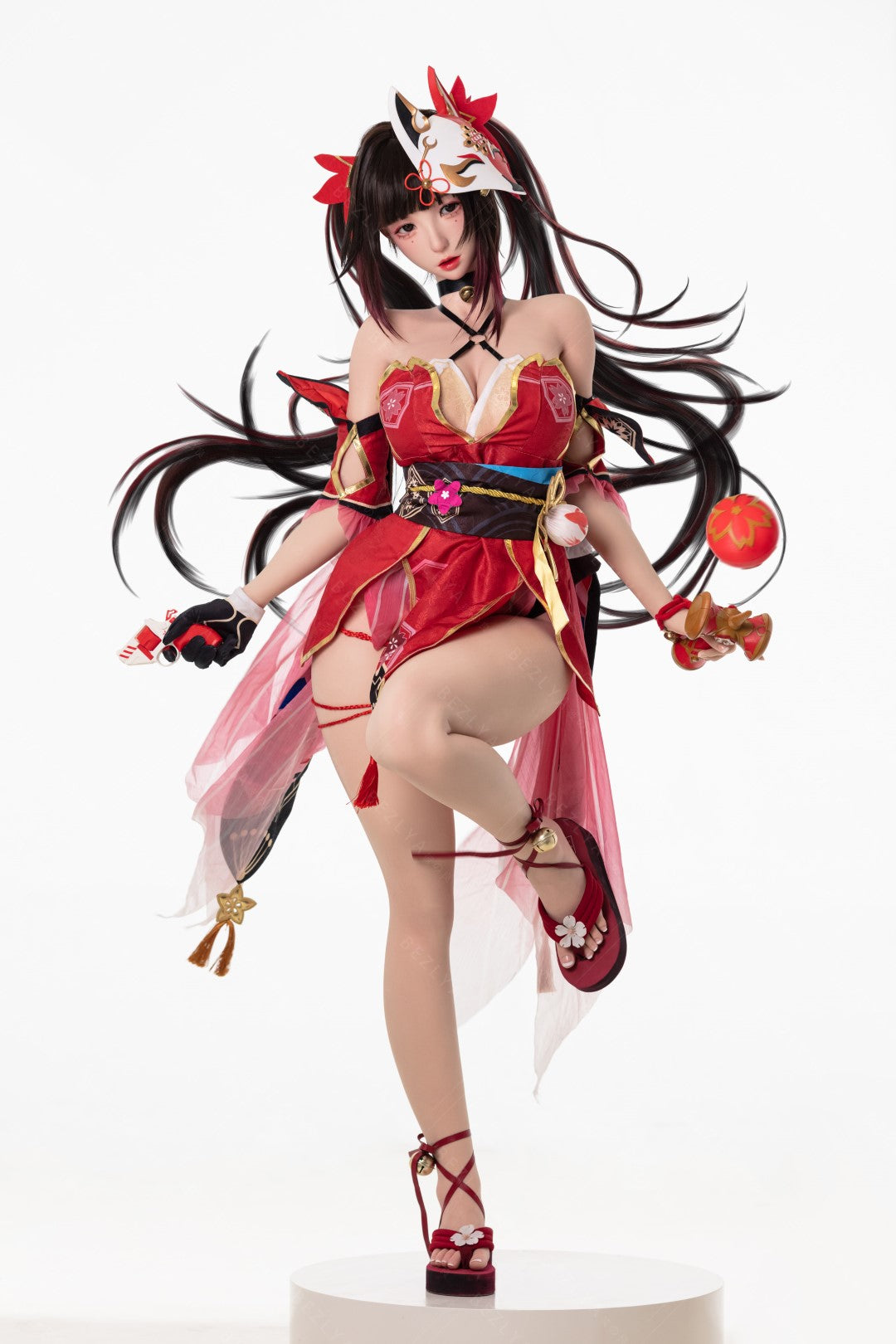 Sädelev seksinukk (Bezlya Doll 155 cm E-tass 2,2CF silikoon)