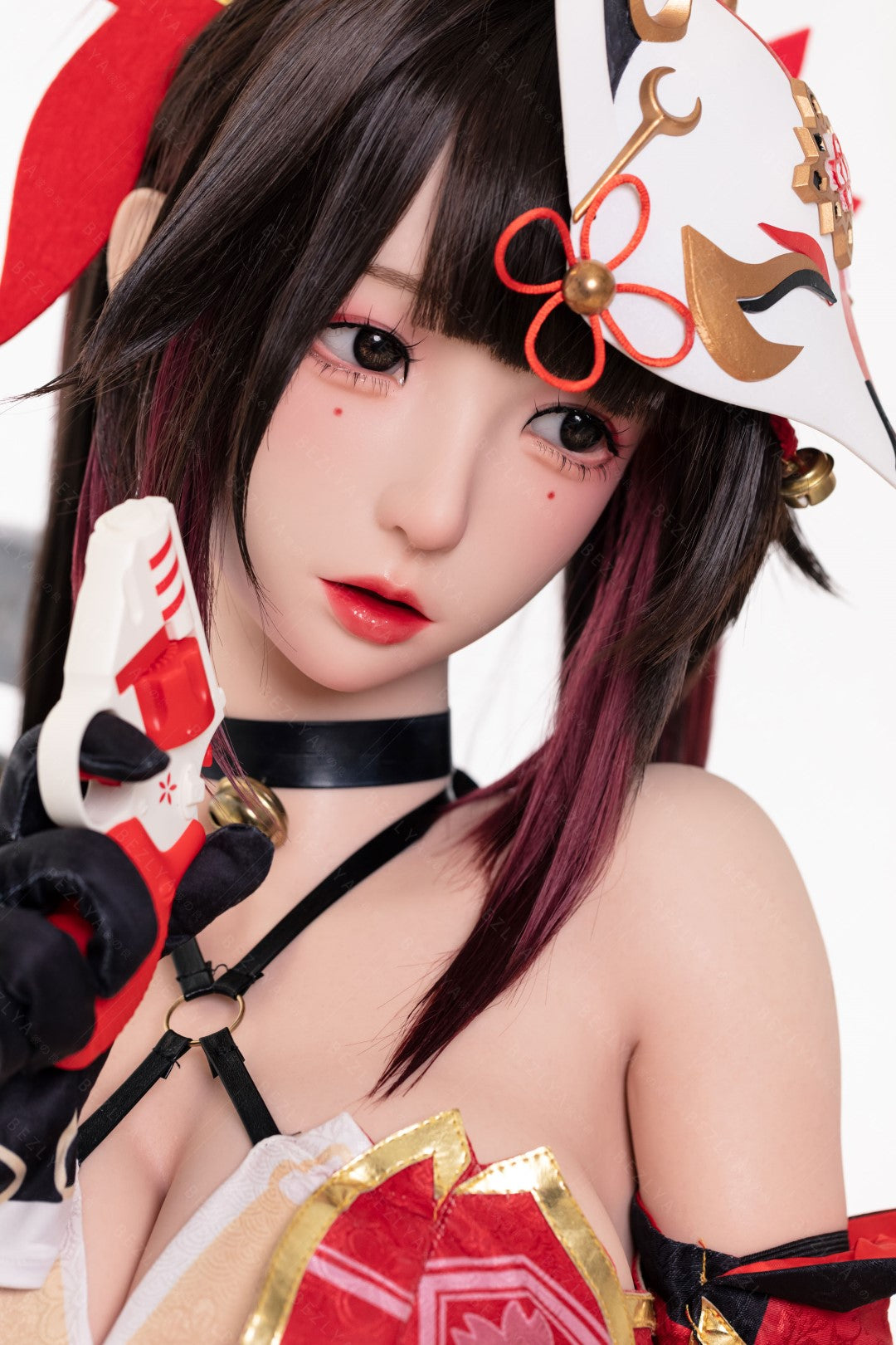 Sädelev seksinukk (Bezlya Doll 155 cm E-tass 2,2CF silikoon)