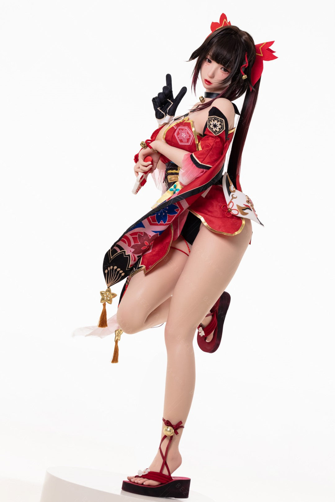 Sädelev seksinukk (Bezlya Doll 155 cm E-tass 2,2CF silikoon)