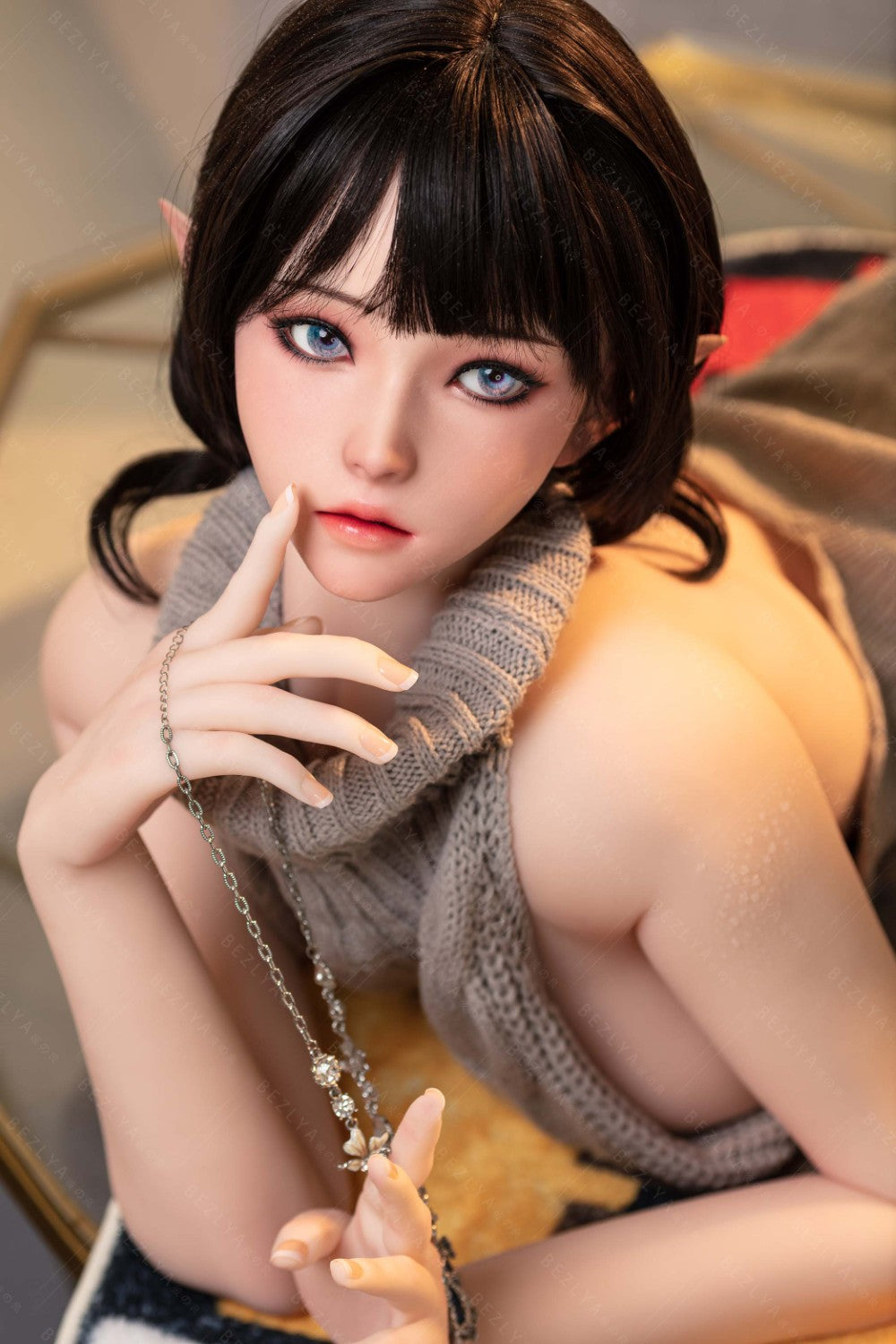 Calla seksinukk (Bezlya Doll 155 cm F tass 2,0 TPE + silikoon)