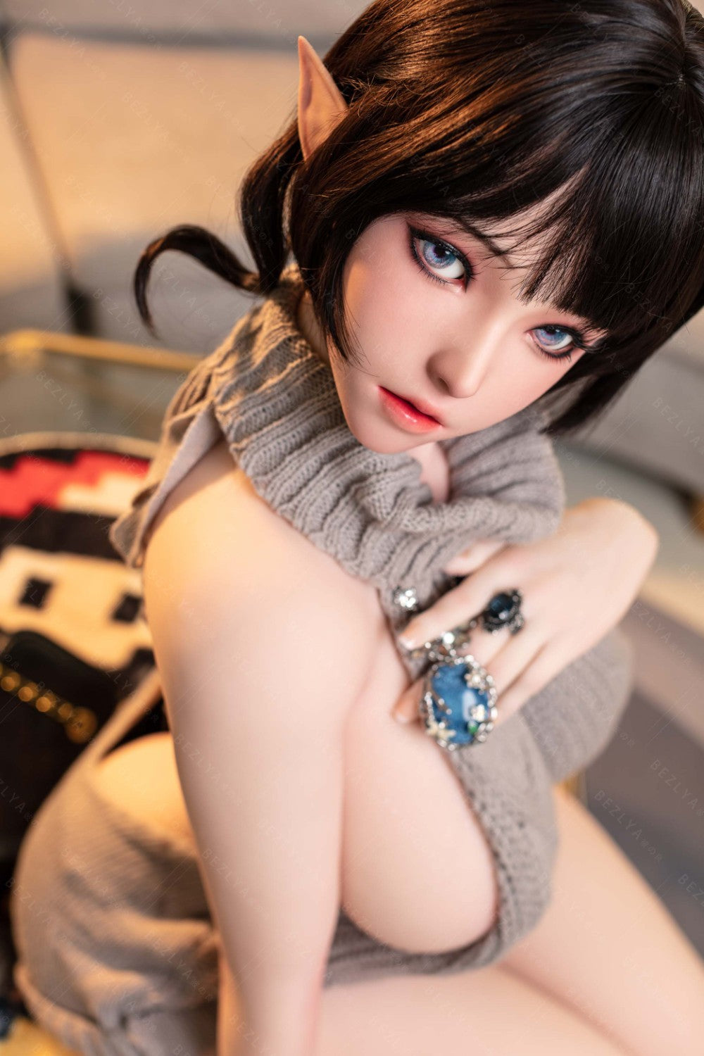 Calla seksinukk (Bezlya Doll 155 cm F tass 2,0 TPE + silikoon)