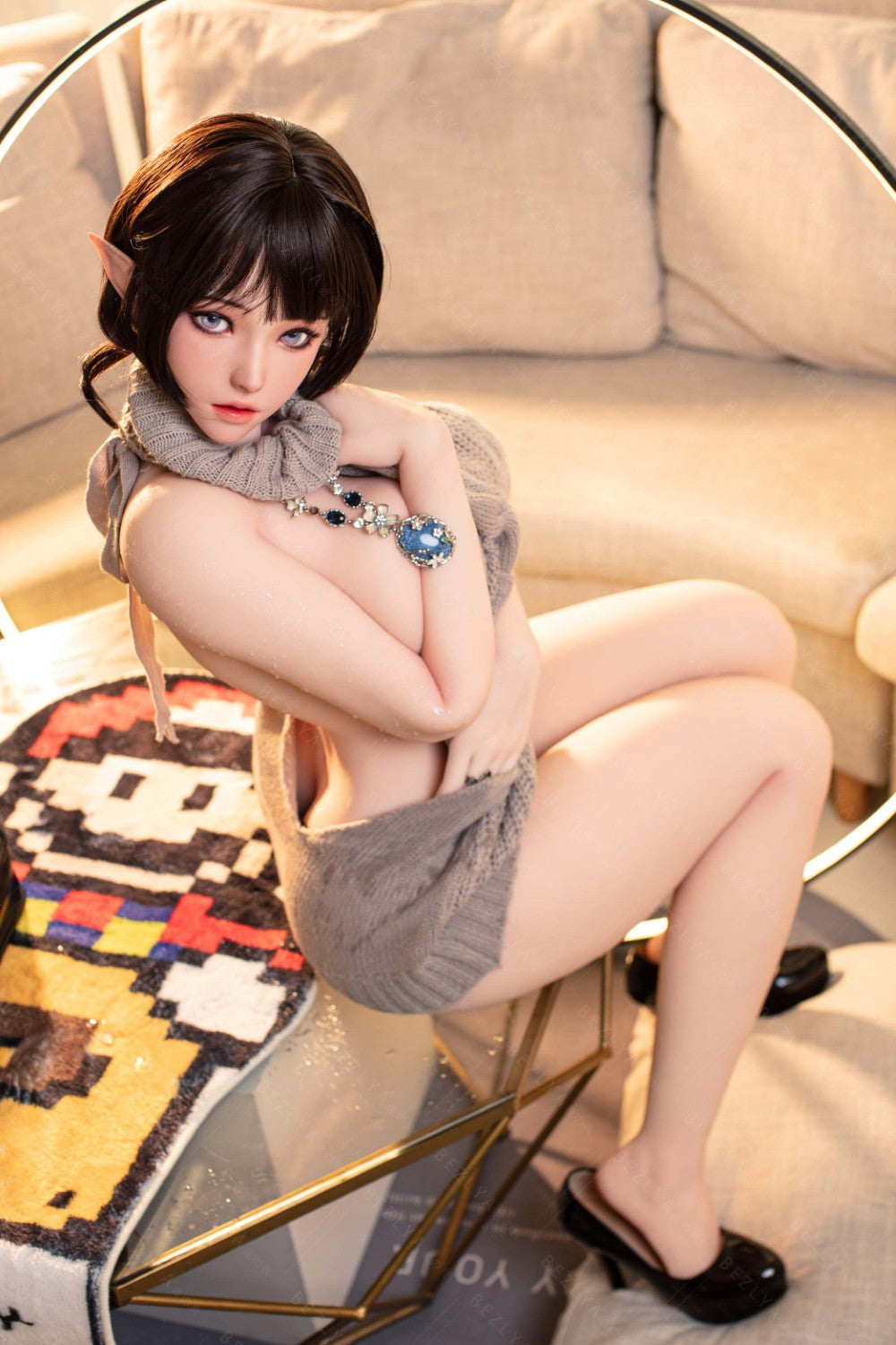 Calla seksinukk (Bezlya Doll 155 cm F tass 2,0 TPE + silikoon)