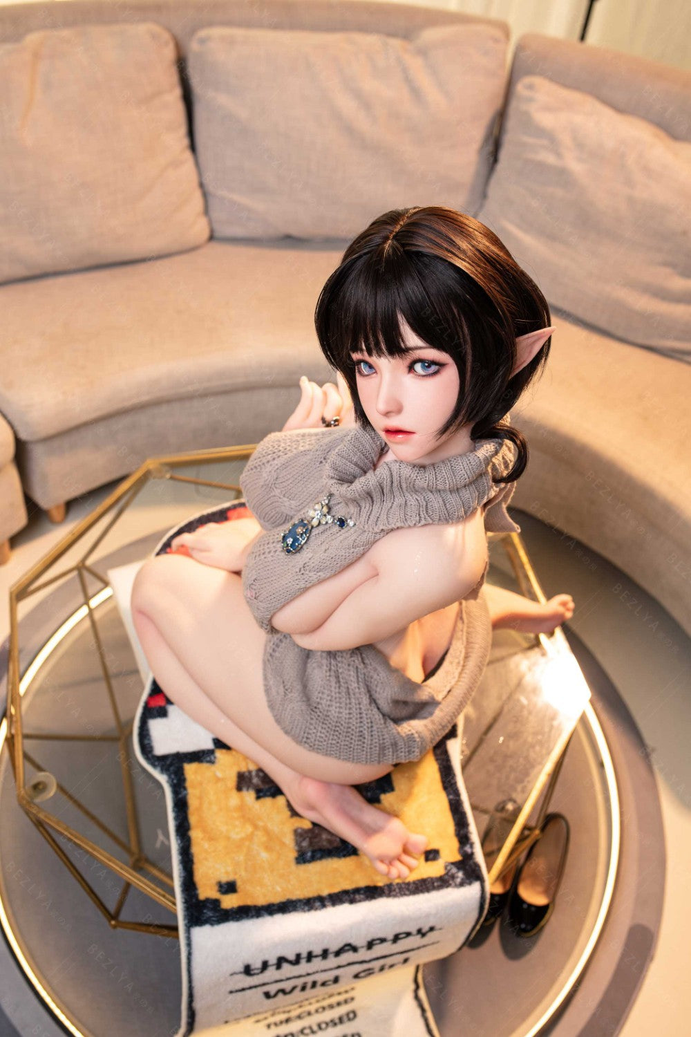 Calla seksinukk (Bezlya Doll 155 cm F tass 2,0 TPE + silikoon)