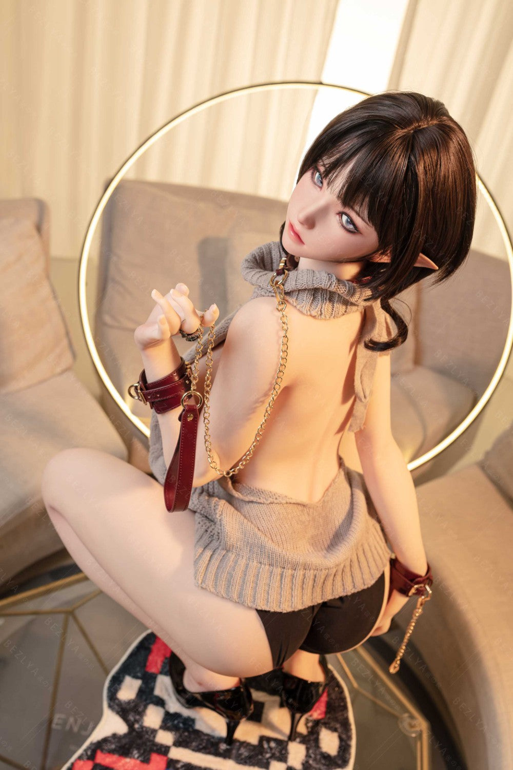 Calla seksinukk (Bezlya Doll 155 cm F tass 2,0 TPE + silikoon)