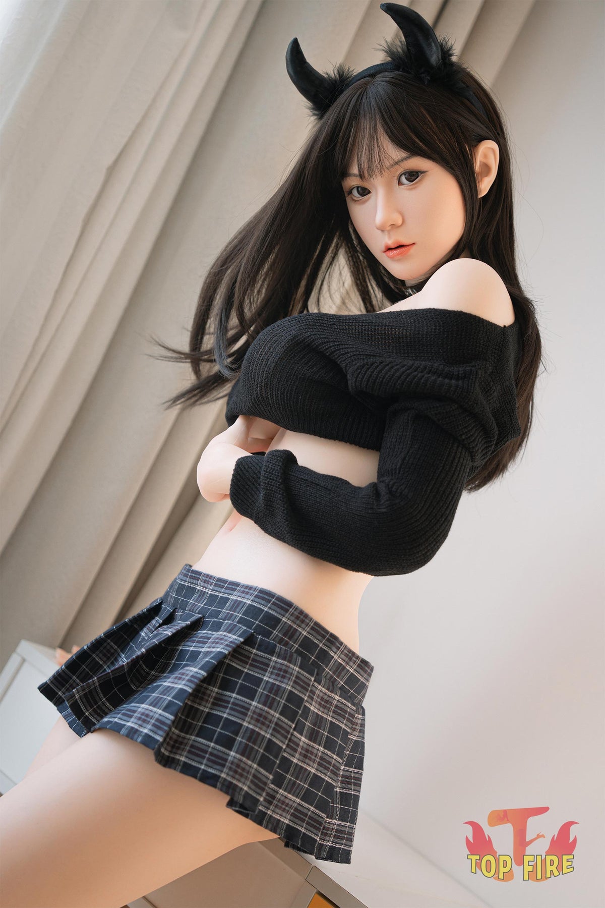 Ann Sexdocka (Top Fire Doll 158cm D-kupa T10 Silikon)