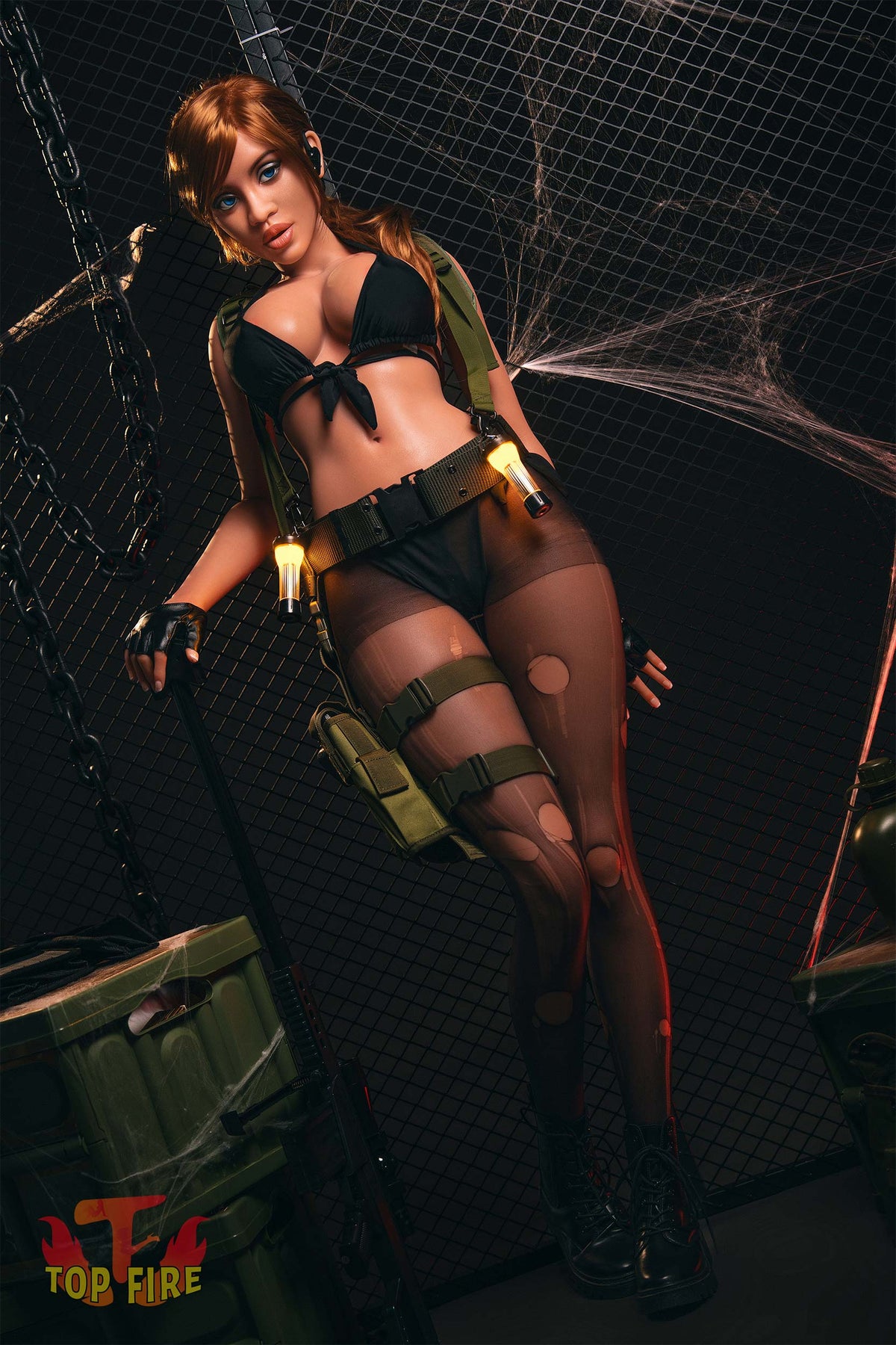 Hedy Sexdocka (Top Fire Doll 163cm G-kupa T04 Silikon)