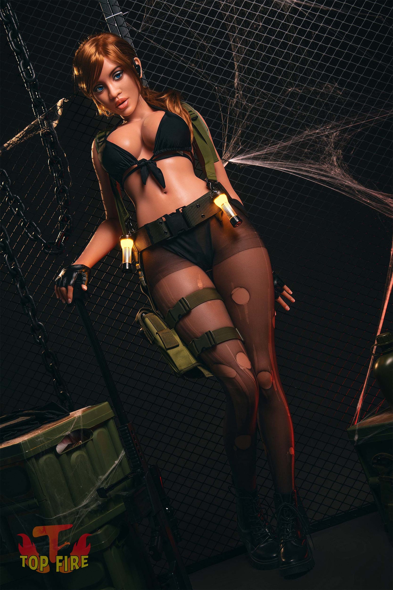 Hedy Sexdocka (Top Fire Doll 163cm G-kupa T04 Silikon)