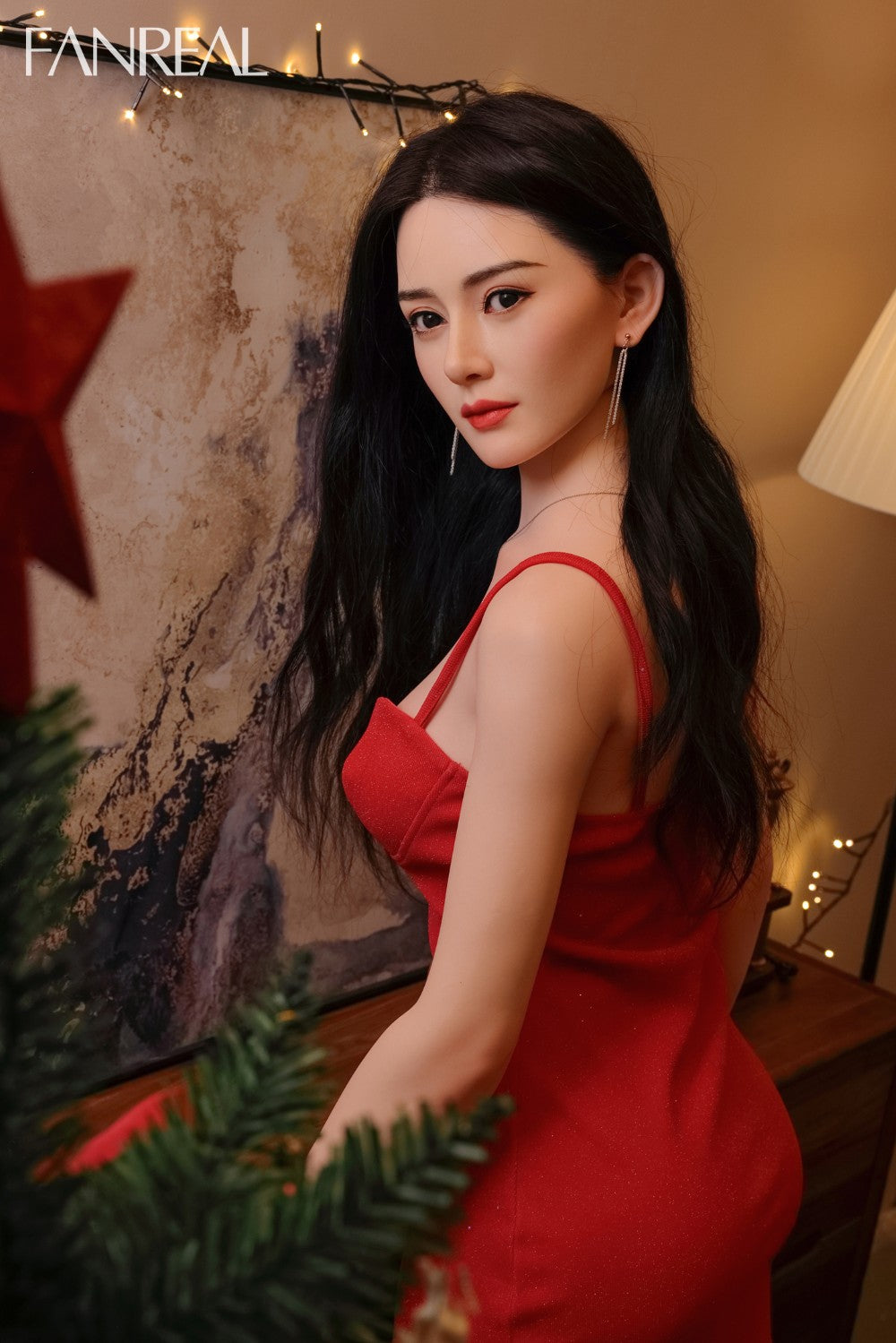 Ling Sexdocka (FanReal Doll 170cm D-kupa Silikon)