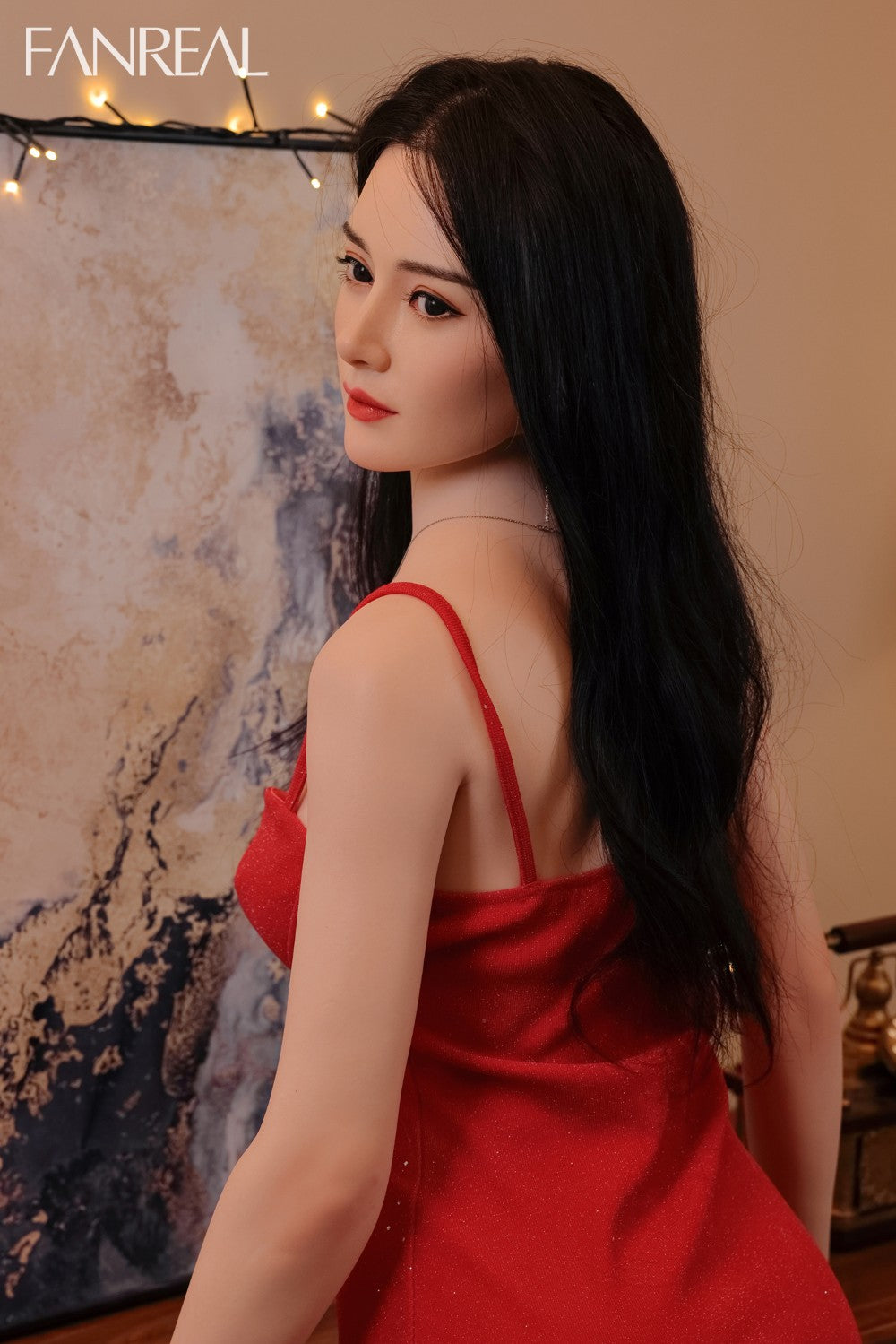 Ling Sexdocka (FanReal Doll 170cm D-kupa Silikon)