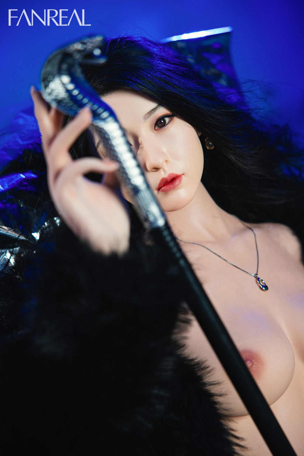 Jing Seksinukk (FanReal Doll 162 cm C-korvi silikoon)