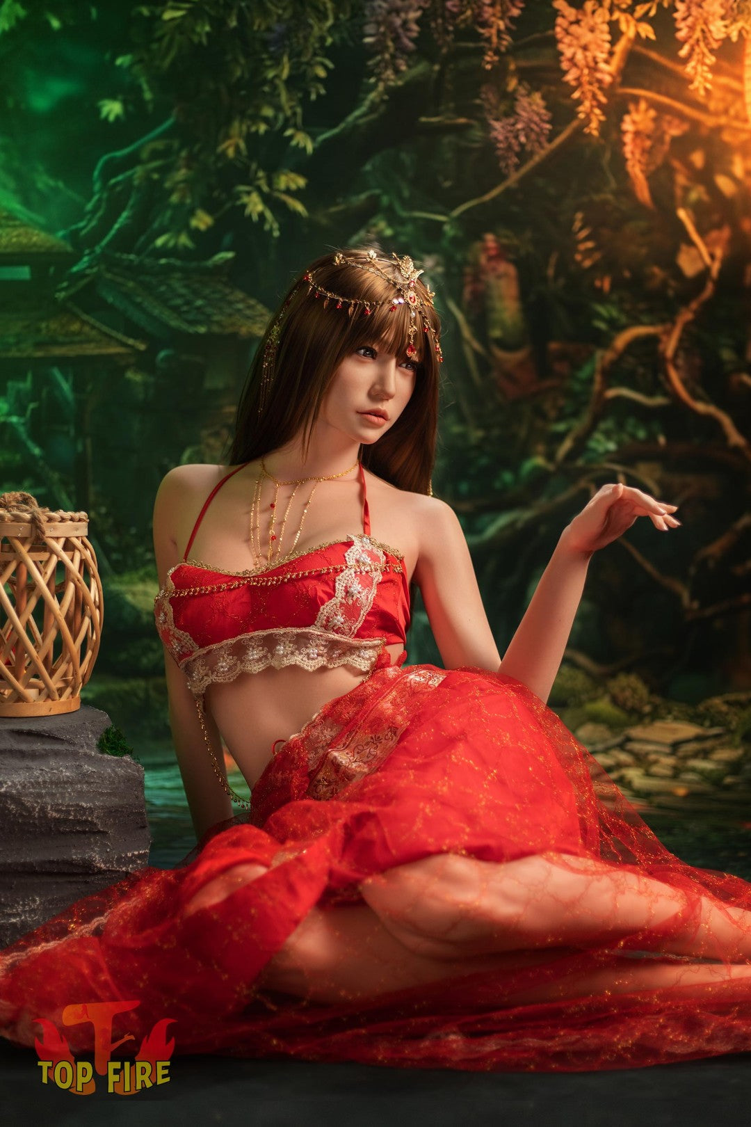 Jing Sexdocka (Top Fire Doll 170cm E-kupa T65 Silikon)