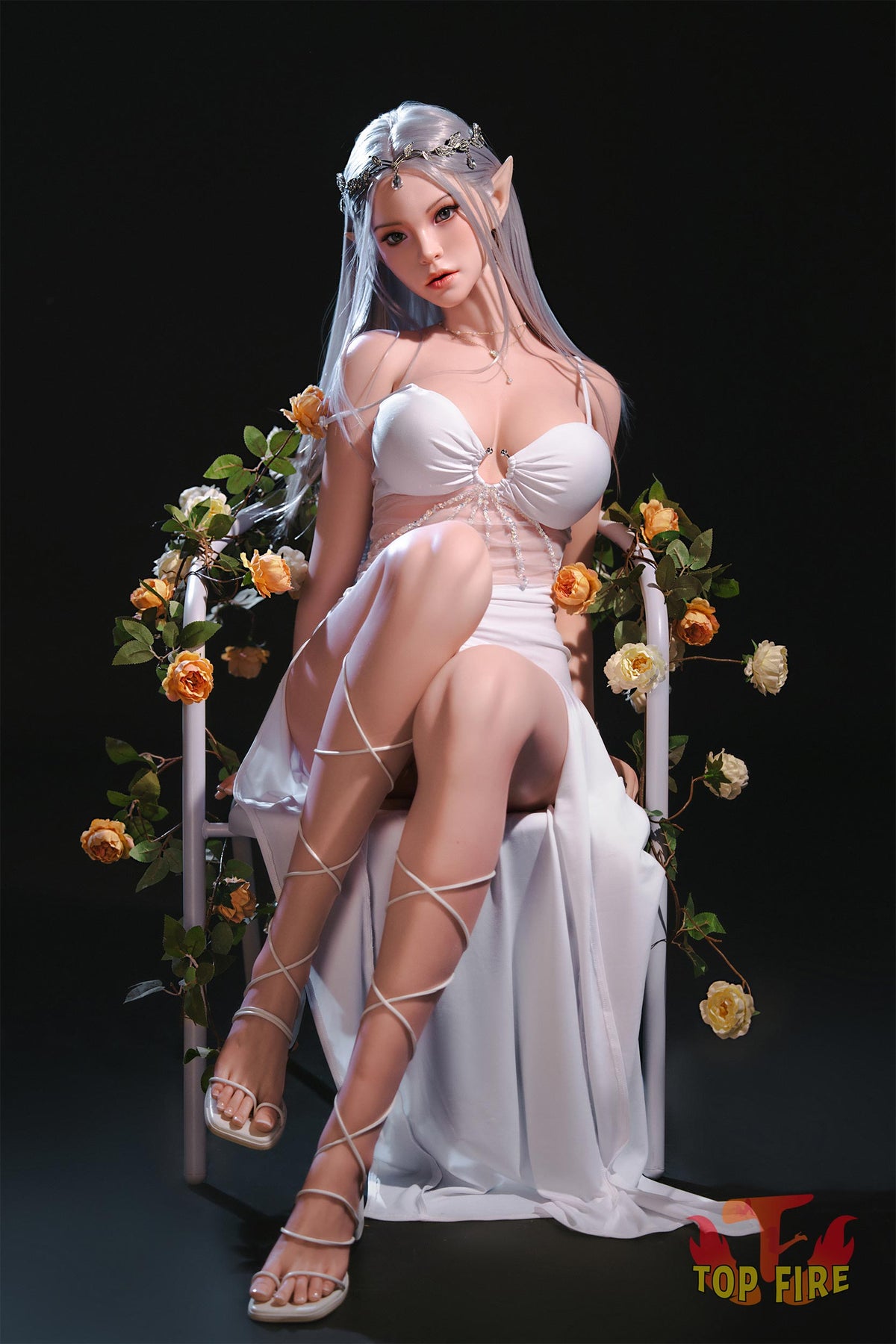 Lorna seksnukk (Top Fire Doll 165 cm C-tass T07 silikoon)