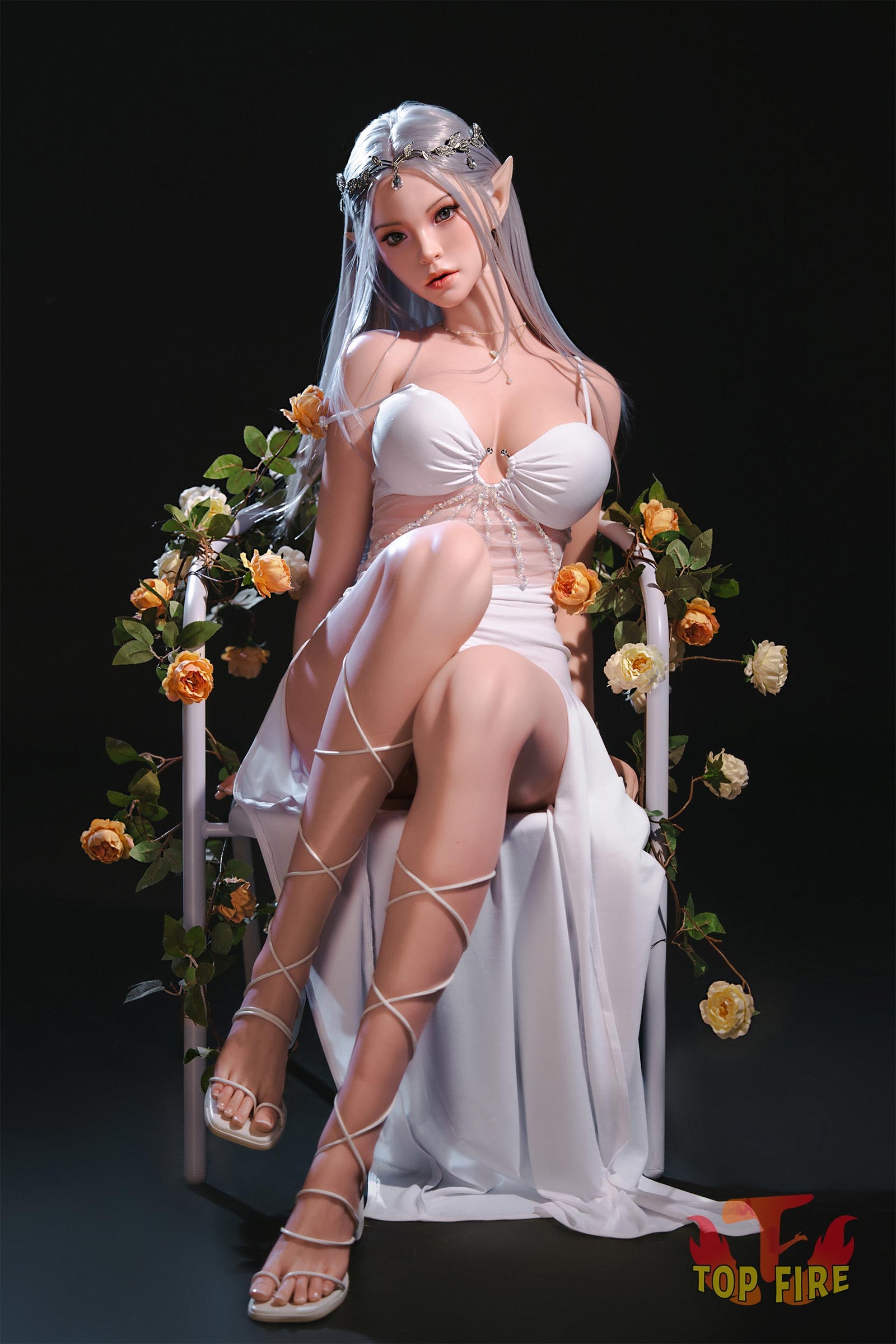 Lorna seksnukk (Top Fire Doll 165 cm C-tass T07 silikoon)