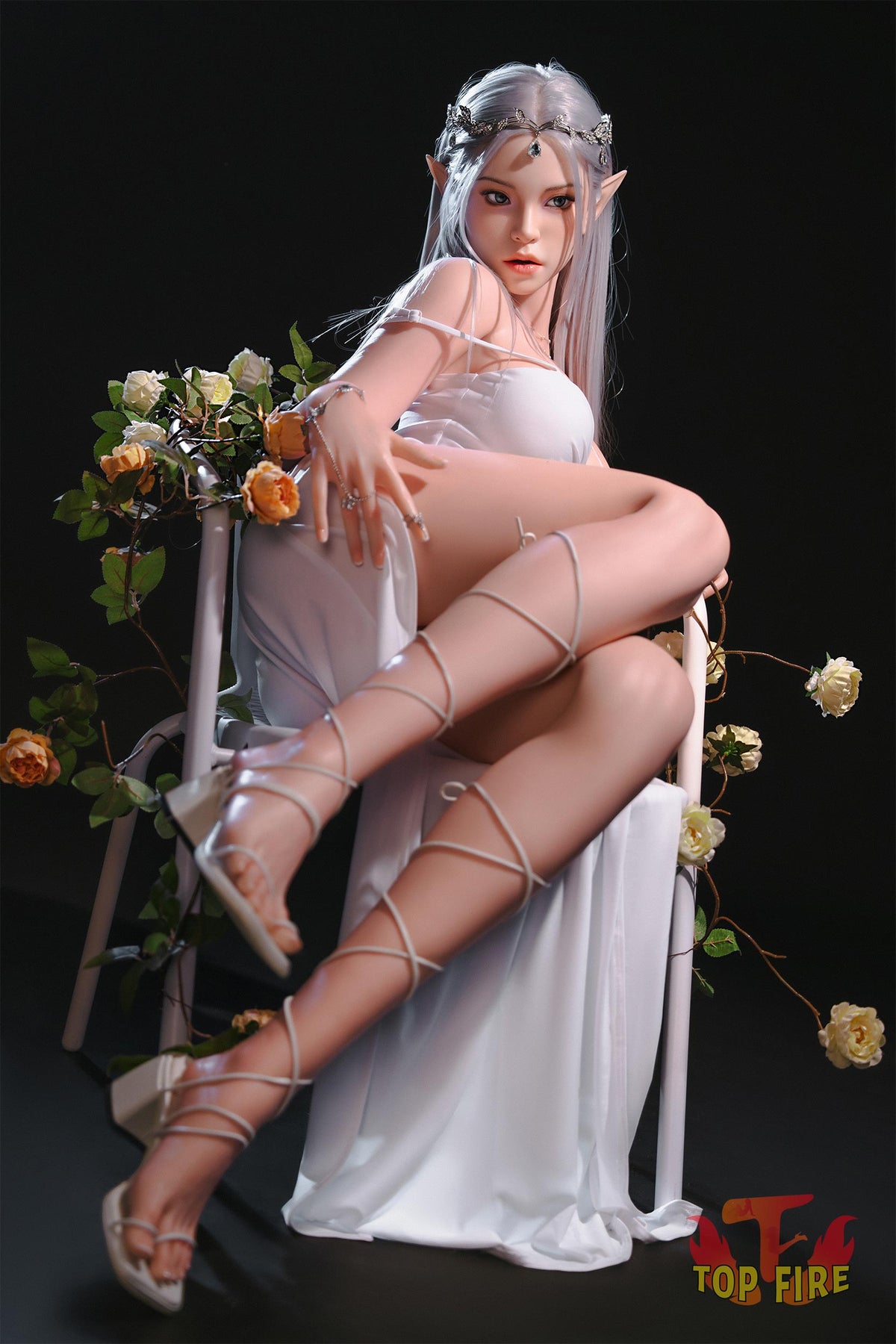 Lorna seksnukk (Top Fire Doll 165 cm C-tass T07 silikoon)