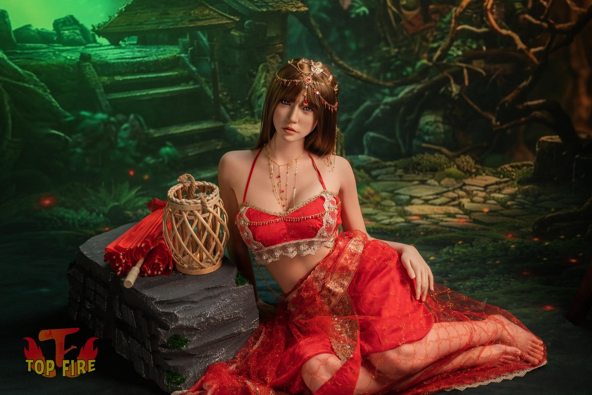 Jing Sexdocka (Top Fire Doll 170cm E-kupa T65 Silikon)