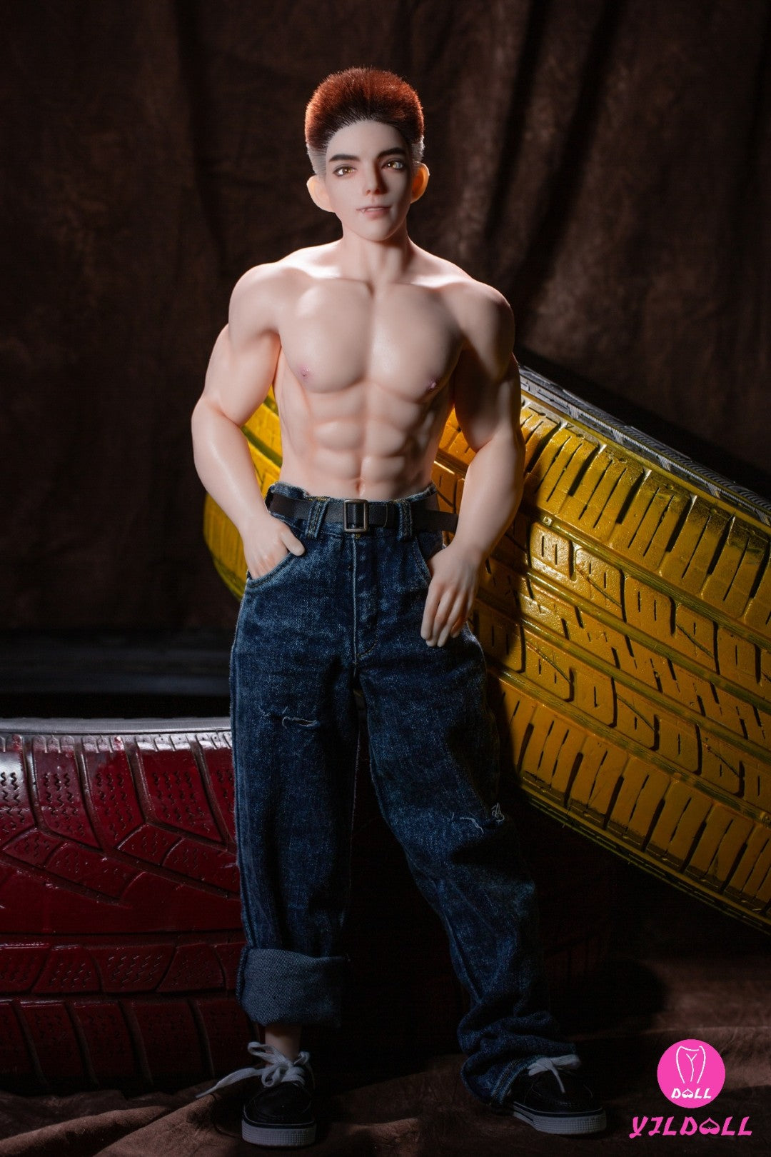 George meessoost seksnukk (YJL Doll 62cm MD017 silikoon)