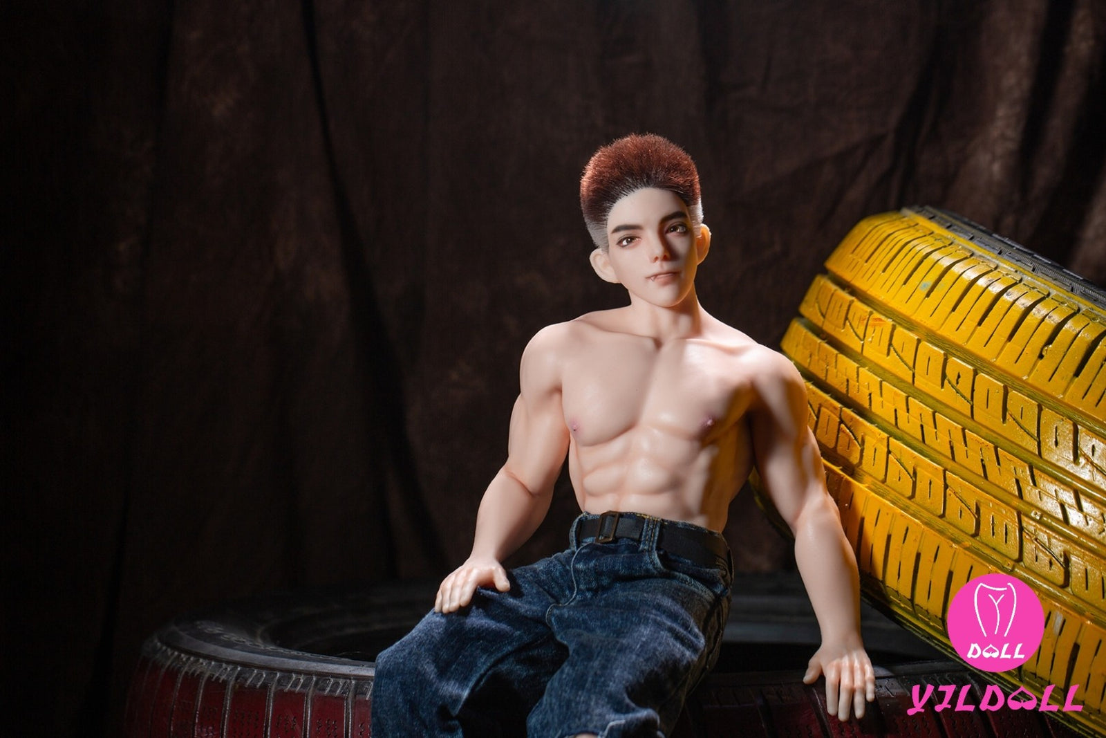 George meessoost seksnukk (YJL Doll 62cm MD017 silikoon)