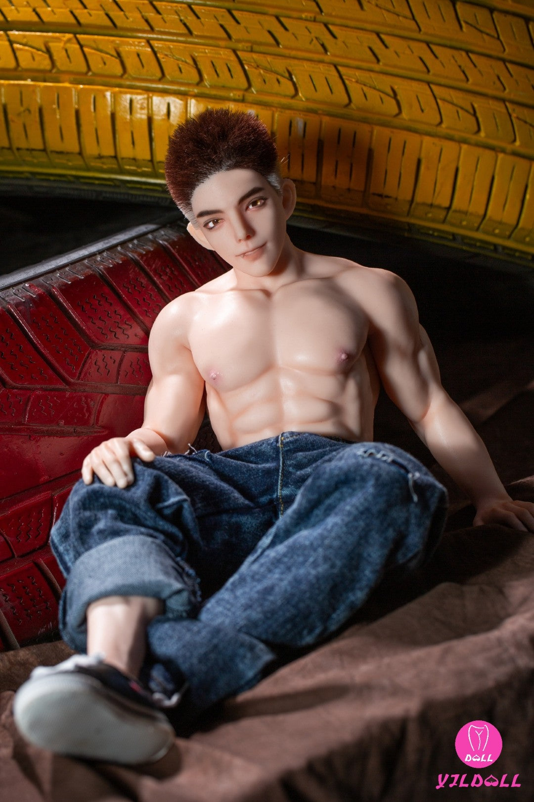 George meessoost seksnukk (YJL Doll 62cm MD017 silikoon)