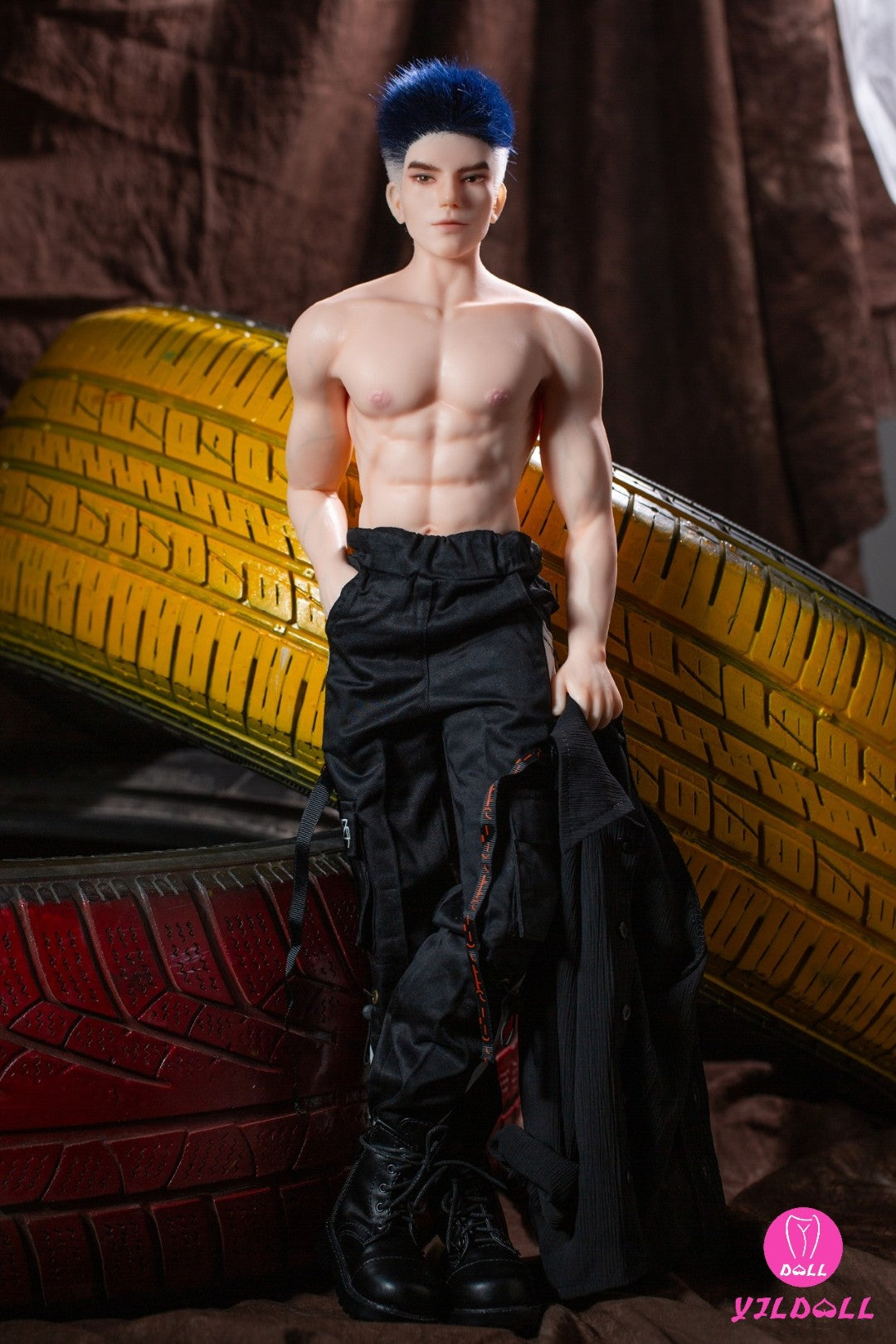 Paul meessoost seksnukk (YJL Doll 62cm MD015 silikoon)