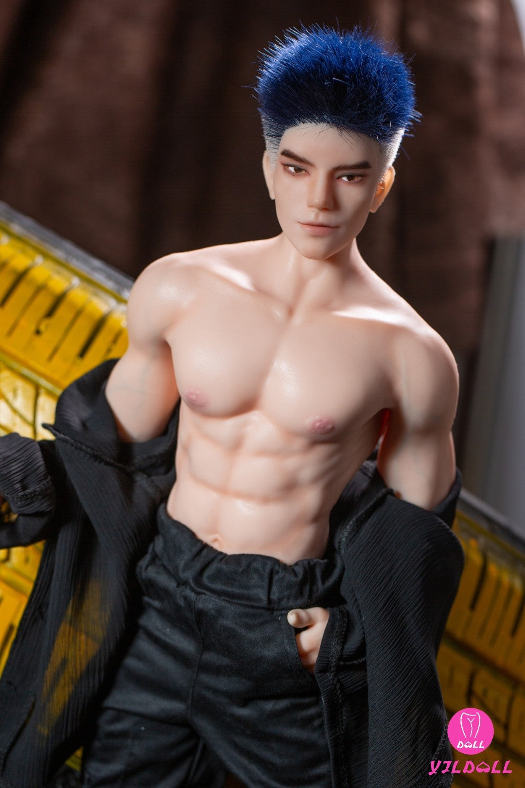 Paul meessoost seksnukk (YJL Doll 62cm MD015 silikoon)