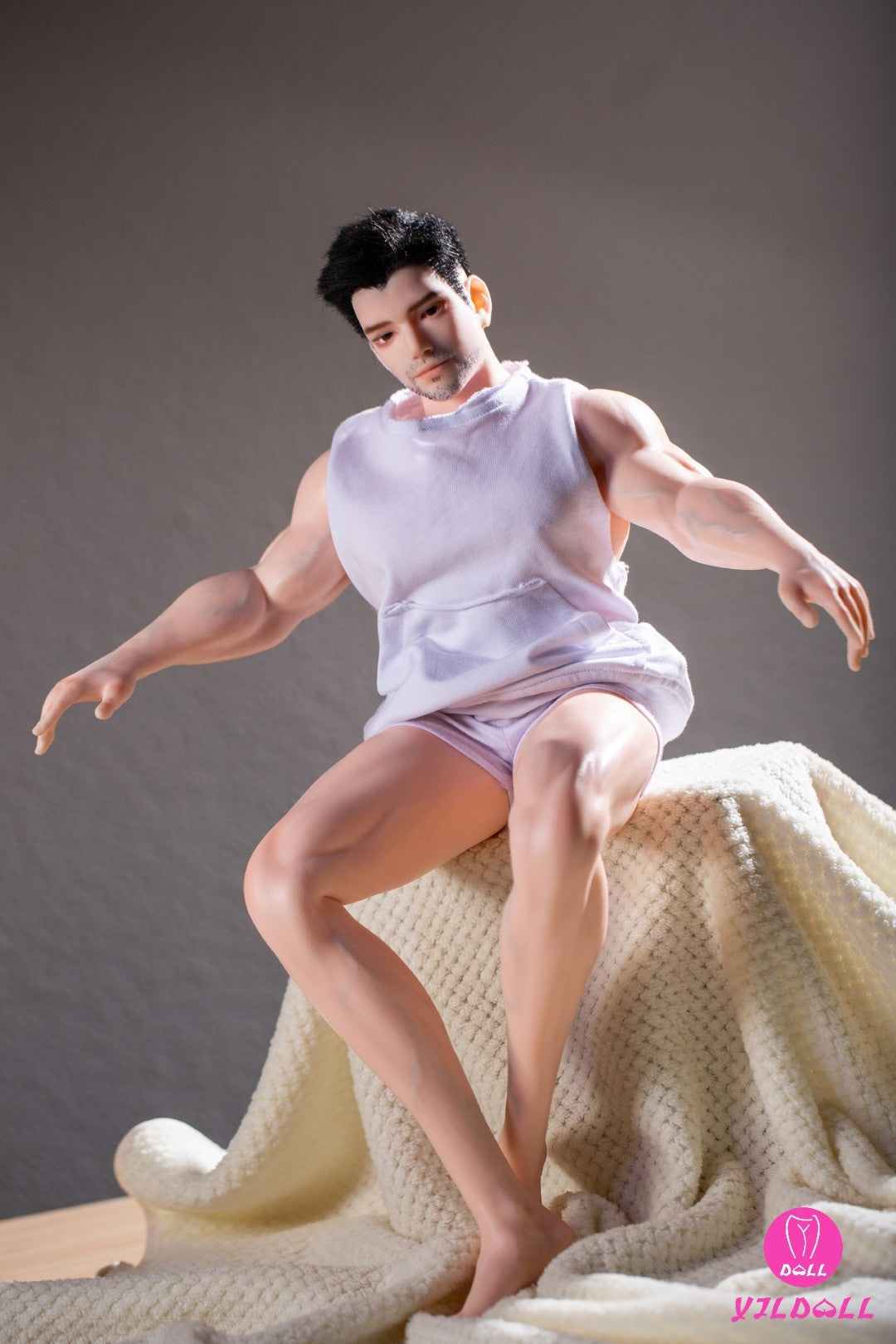 Brian meessoost seksnukk (YJL Doll 62cm MD016 silikoon)