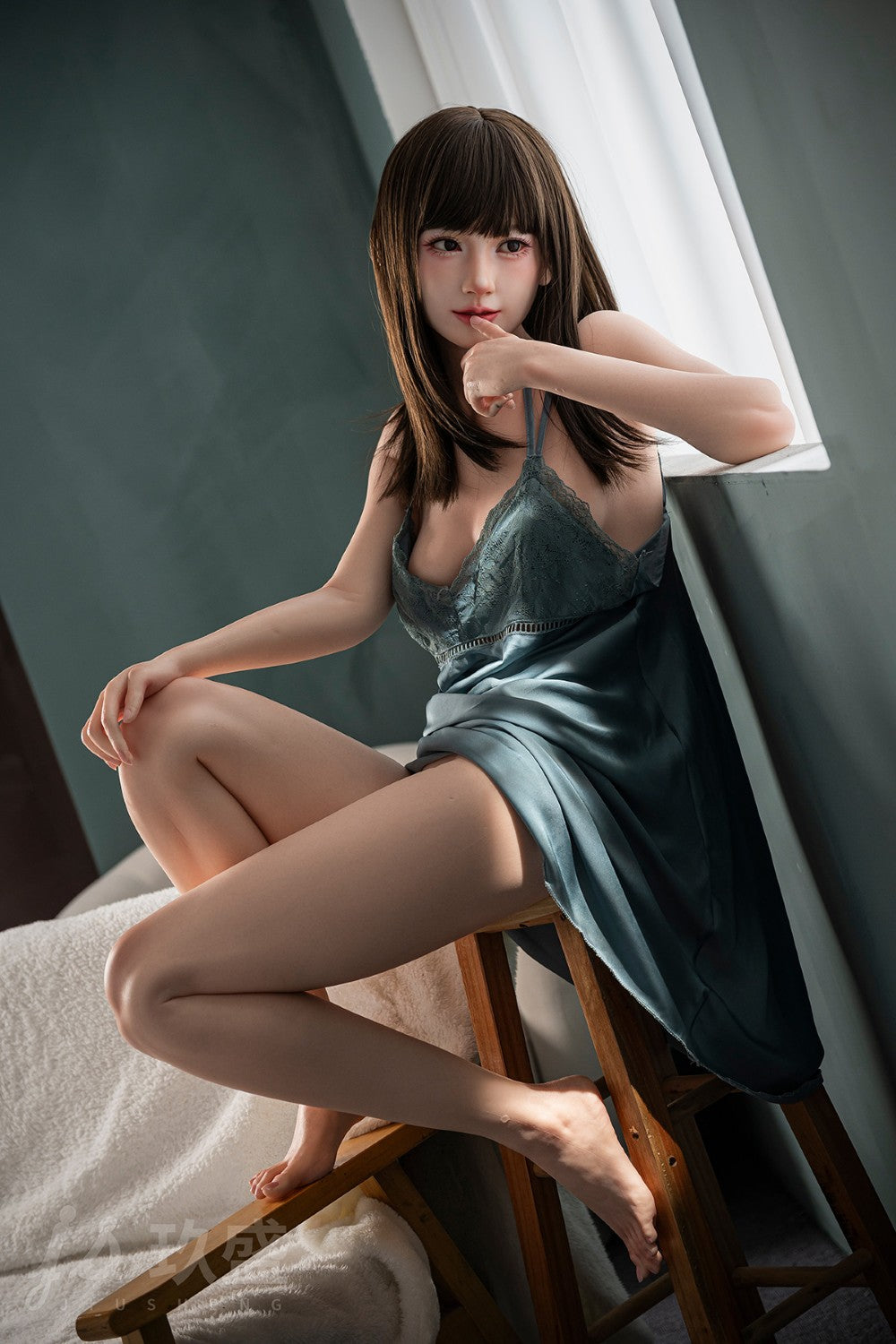 Runa seksnukk (Jiusheng 156 cm B-Cup #102B silikoon)