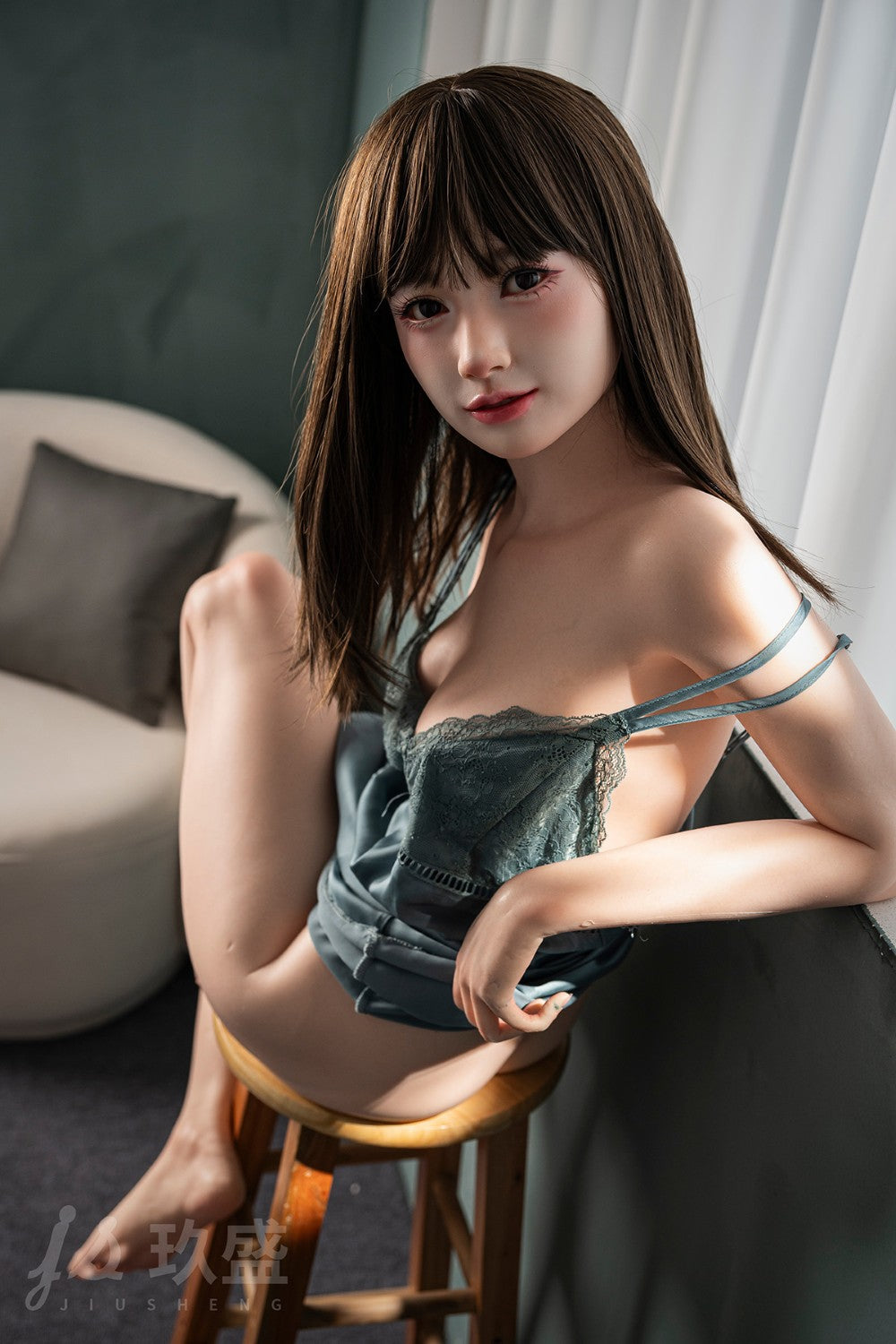 Runa seksnukk (Jiusheng 156 cm B-Cup #102B silikoon)