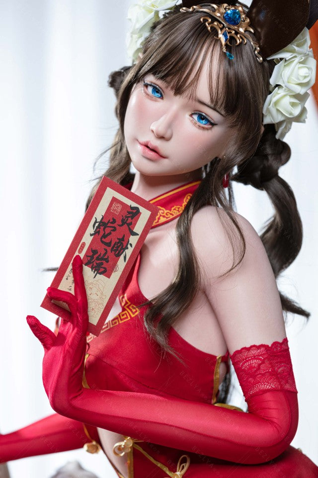 Mandraradora seksnukk (Bezlya Doll 155 cm B tass 2,1 silikoon)