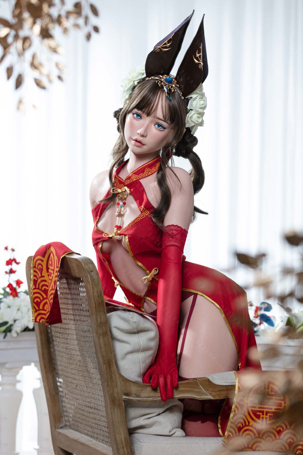 Mandraradora seksnukk (Bezlya Doll 155 cm B tass 2,1 silikoon)