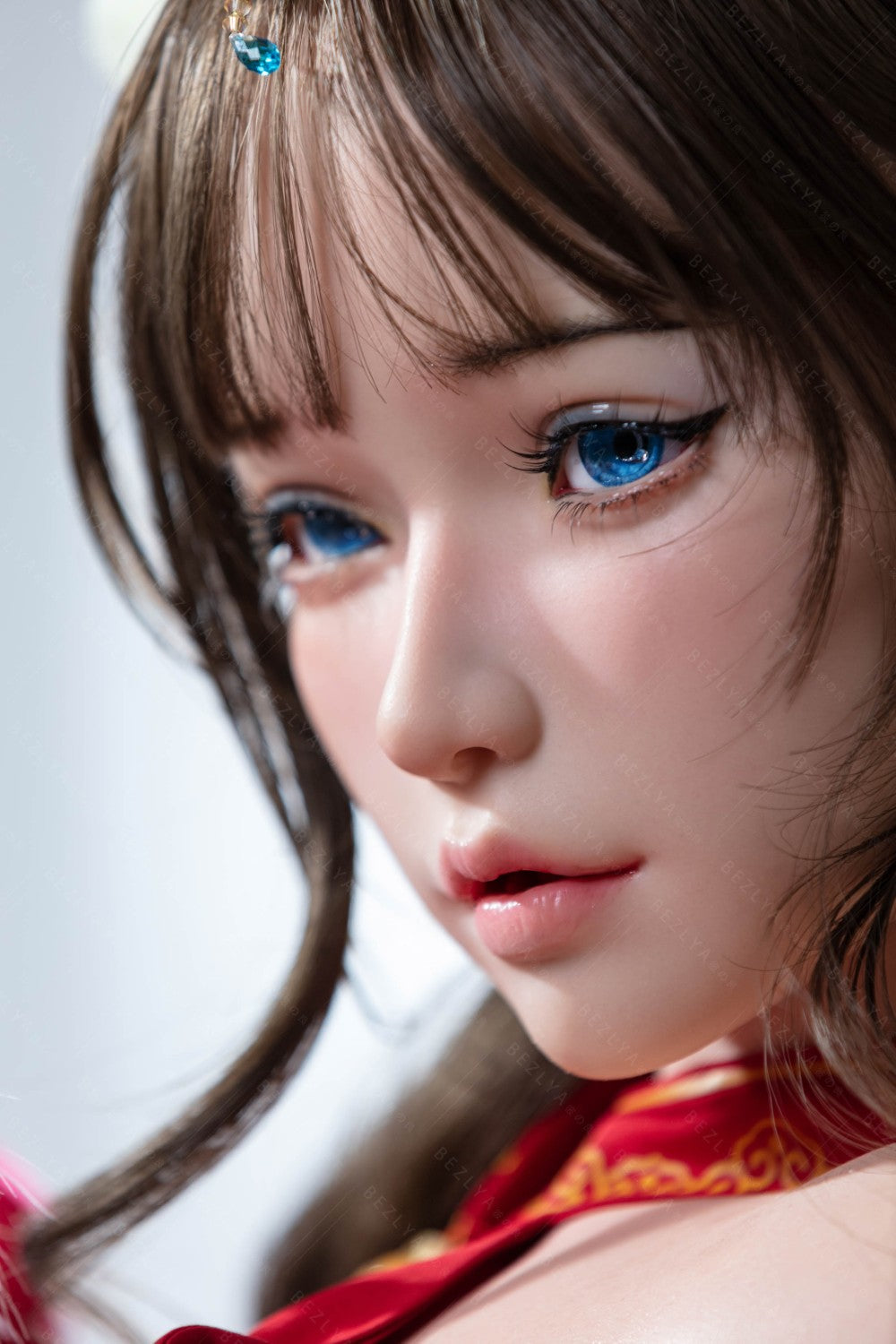 Mandraradora seksnukk (Bezlya Doll 155 cm B tass 2,1 silikoon)