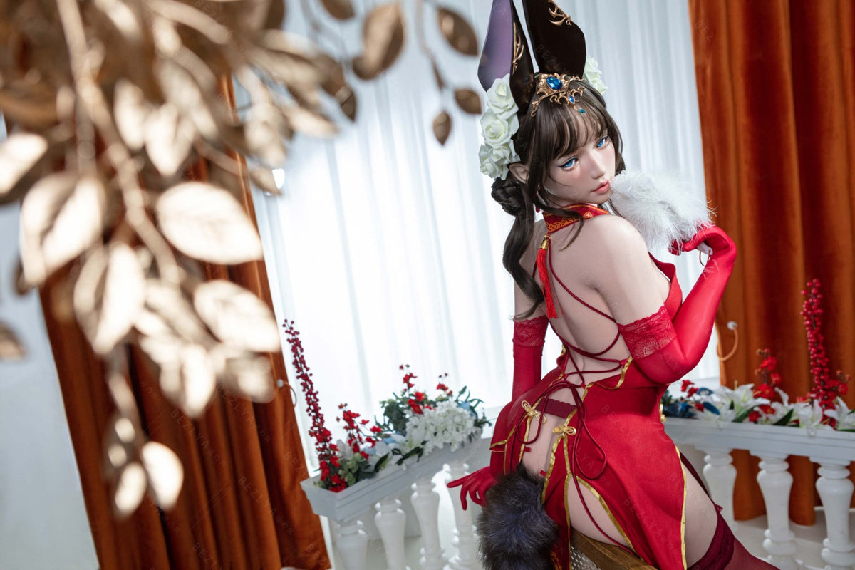 Mandraradora seksnukk (Bezlya Doll 155 cm B tass 2,1 silikoon)