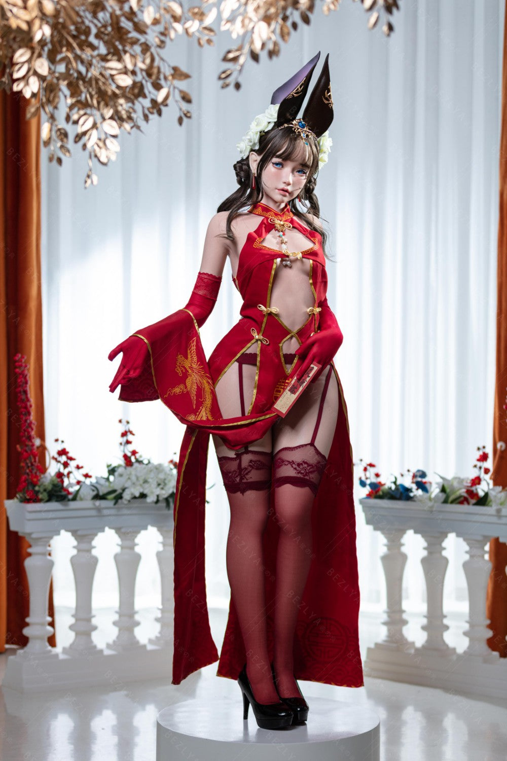 Mandraradora seksnukk (Bezlya Doll 155 cm B tass 2,1 silikoon)