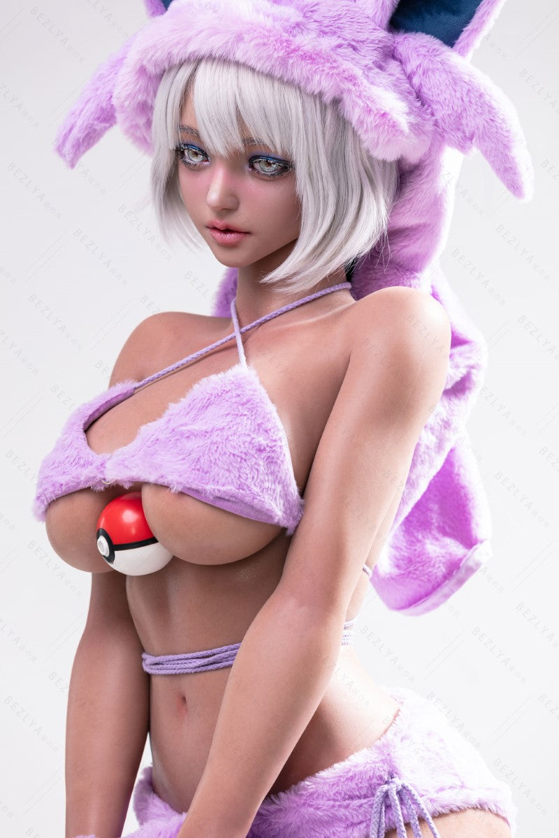 Campanula seksnukk (Bezlya Doll 155 cm E-tass 2,2CF silikoon)