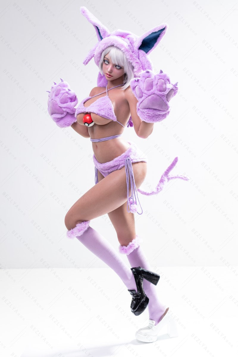 Campanula seksnukk (Bezlya Doll 155 cm E-tass 2,2CF silikoon)