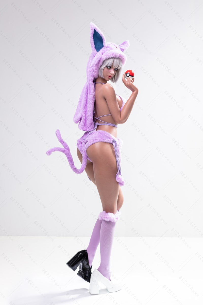 Campanula seksnukk (Bezlya Doll 155 cm E-tass 2,2CF silikoon)