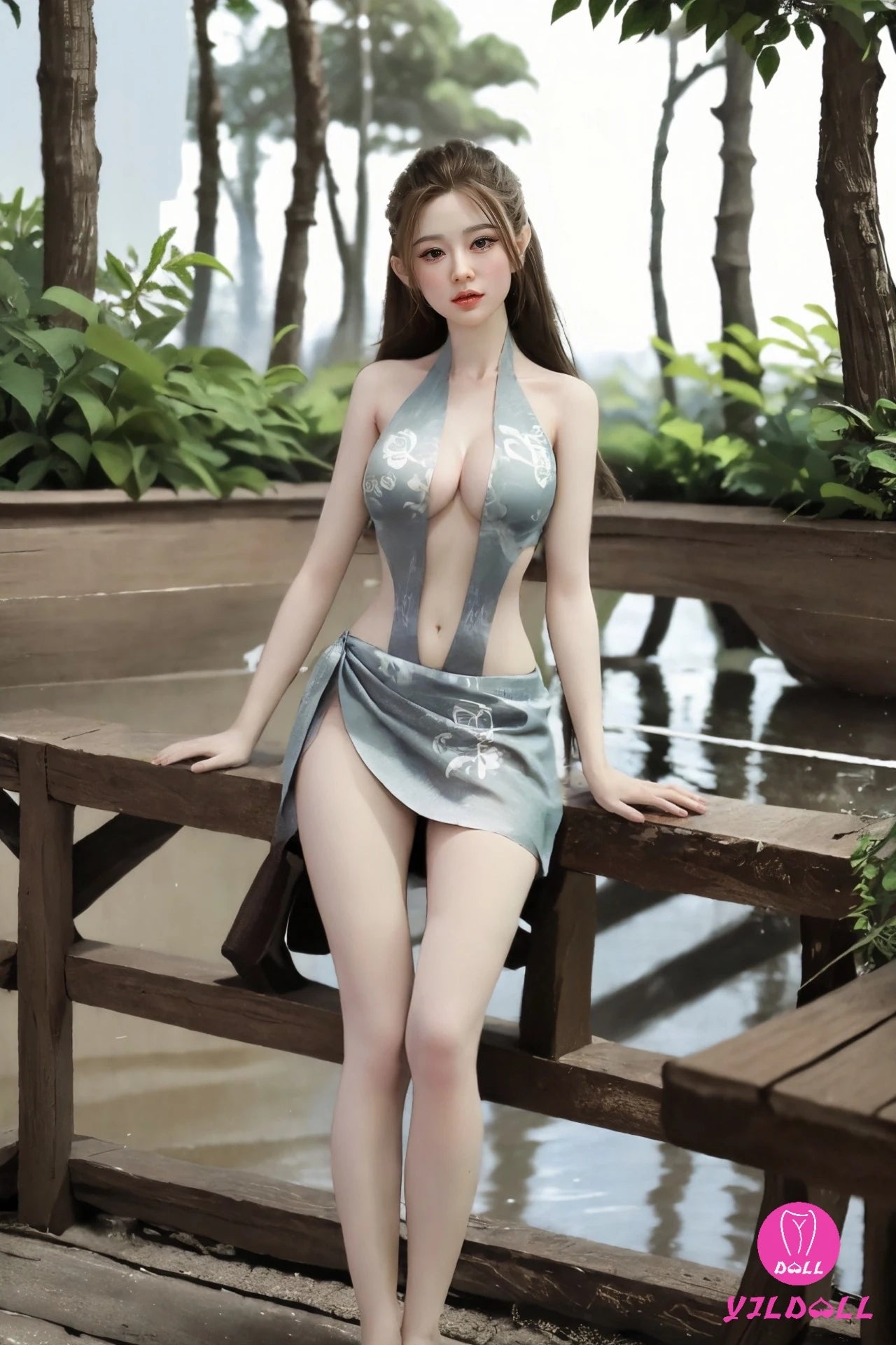 Elliot seksnukk (YJL Doll 168 cm E-Cup #402 TPE + silikoon)