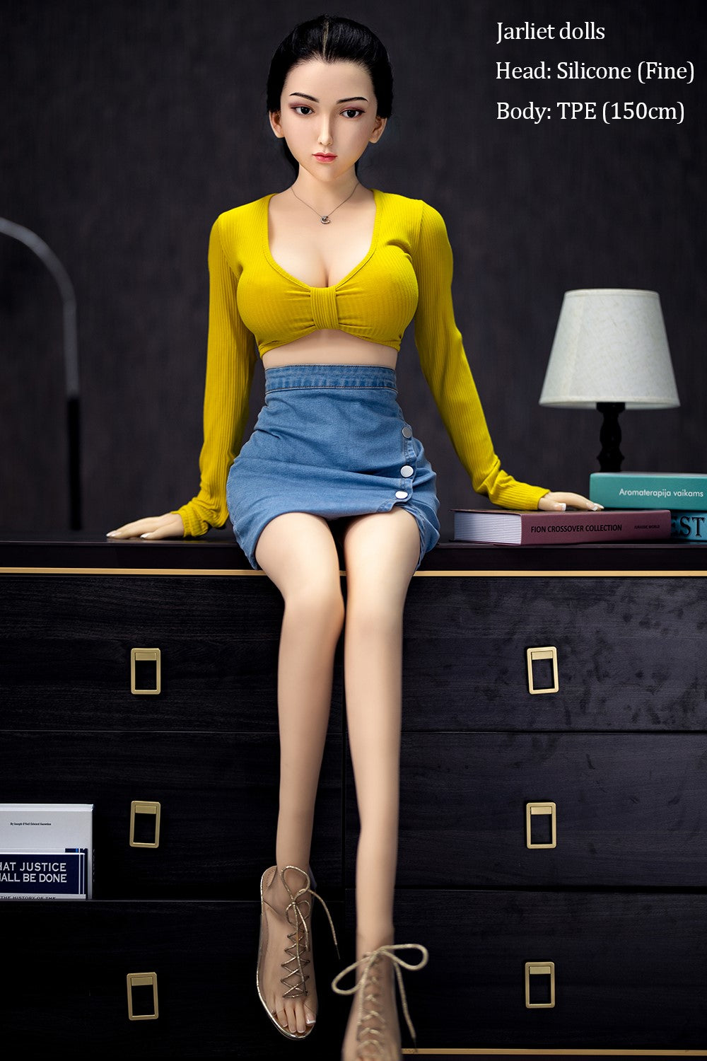 Fine Sex Doll (Jarliet 150 cm D-Cup TPE + silikoon)