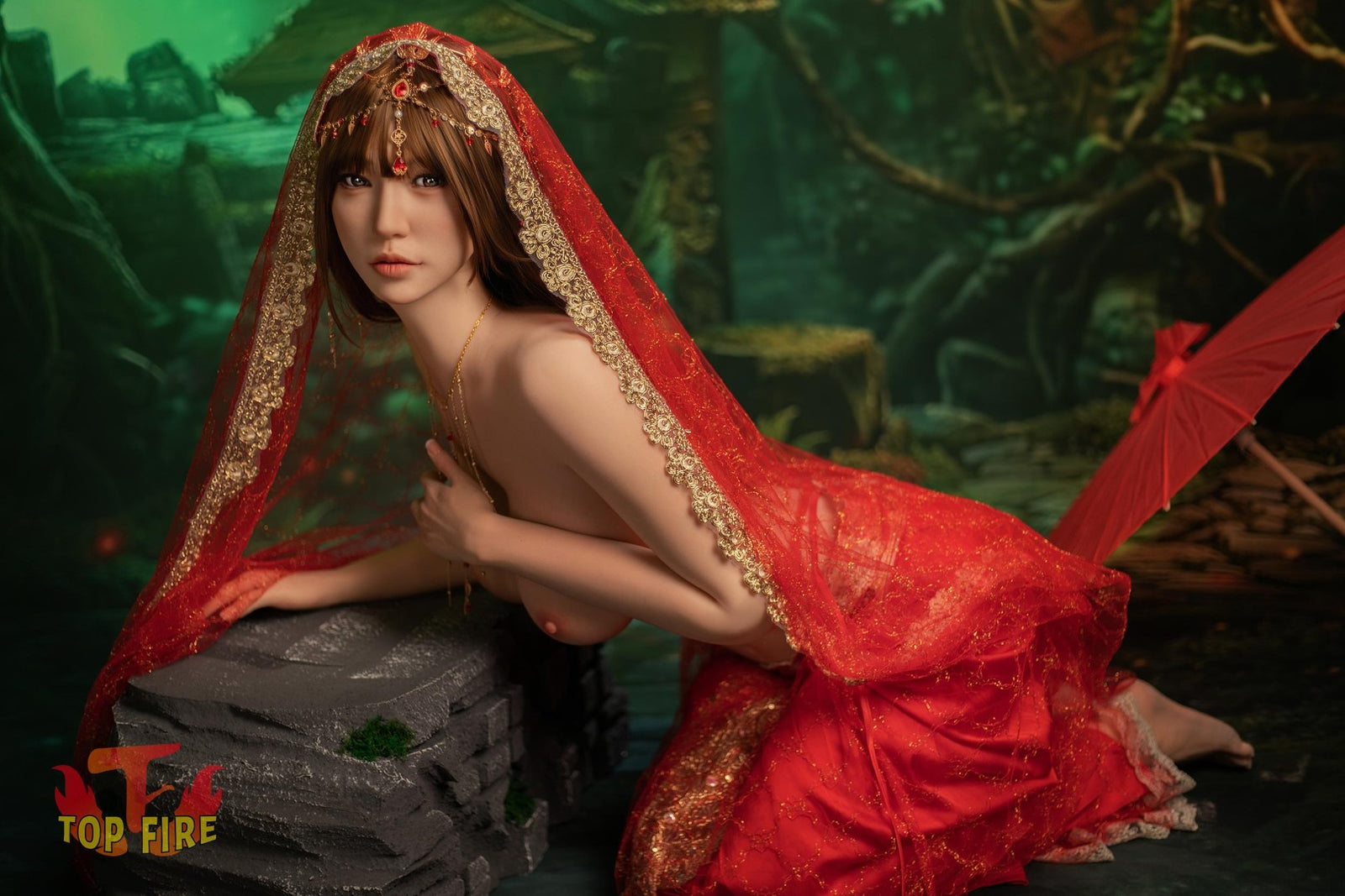 Jing Sexdocka (Top Fire Doll 170cm E-kupa T65 Silikon)