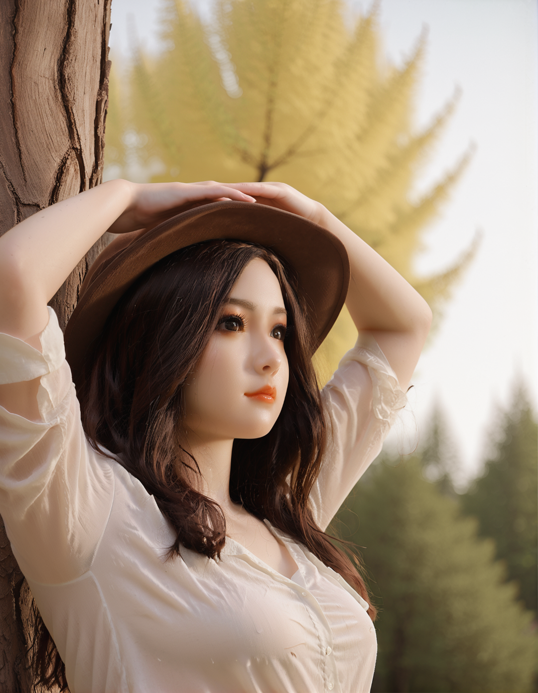 Mei seksnukk (Aibei Doll 148 cm B-tass #AB2 TPE + silikoon)