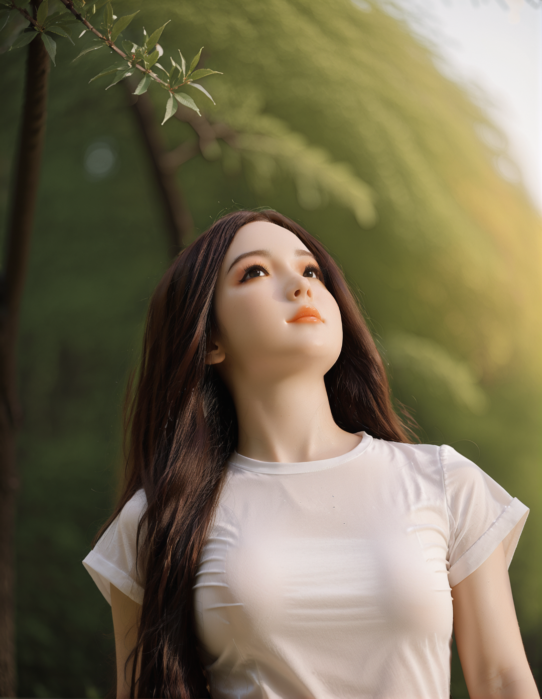 Mei seksnukk (Aibei Doll 148 cm B-tass #AB2 TPE + silikoon)