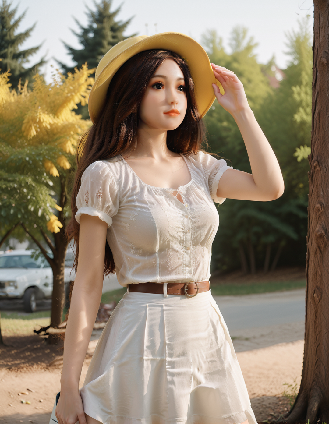 Mei seksnukk (Aibei Doll 148 cm B-tass #AB2 TPE + silikoon)