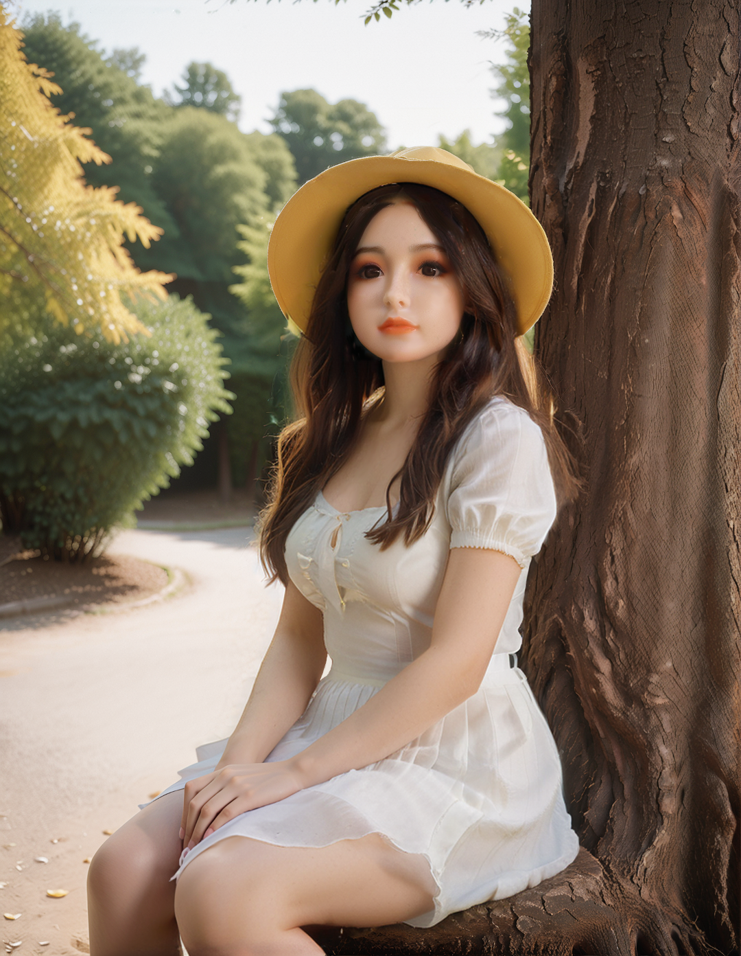 Mei seksnukk (Aibei Doll 148 cm B-tass #AB2 TPE + silikoon)