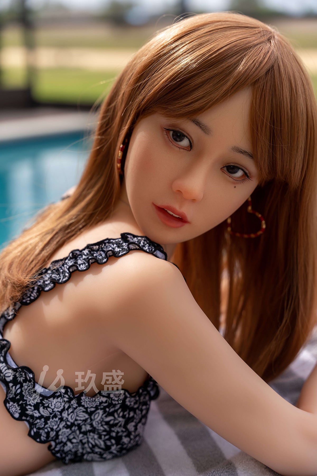 Yukiko seksnukk (Jiusheng 148 cm B-Cup #45 TPE + silikoon)