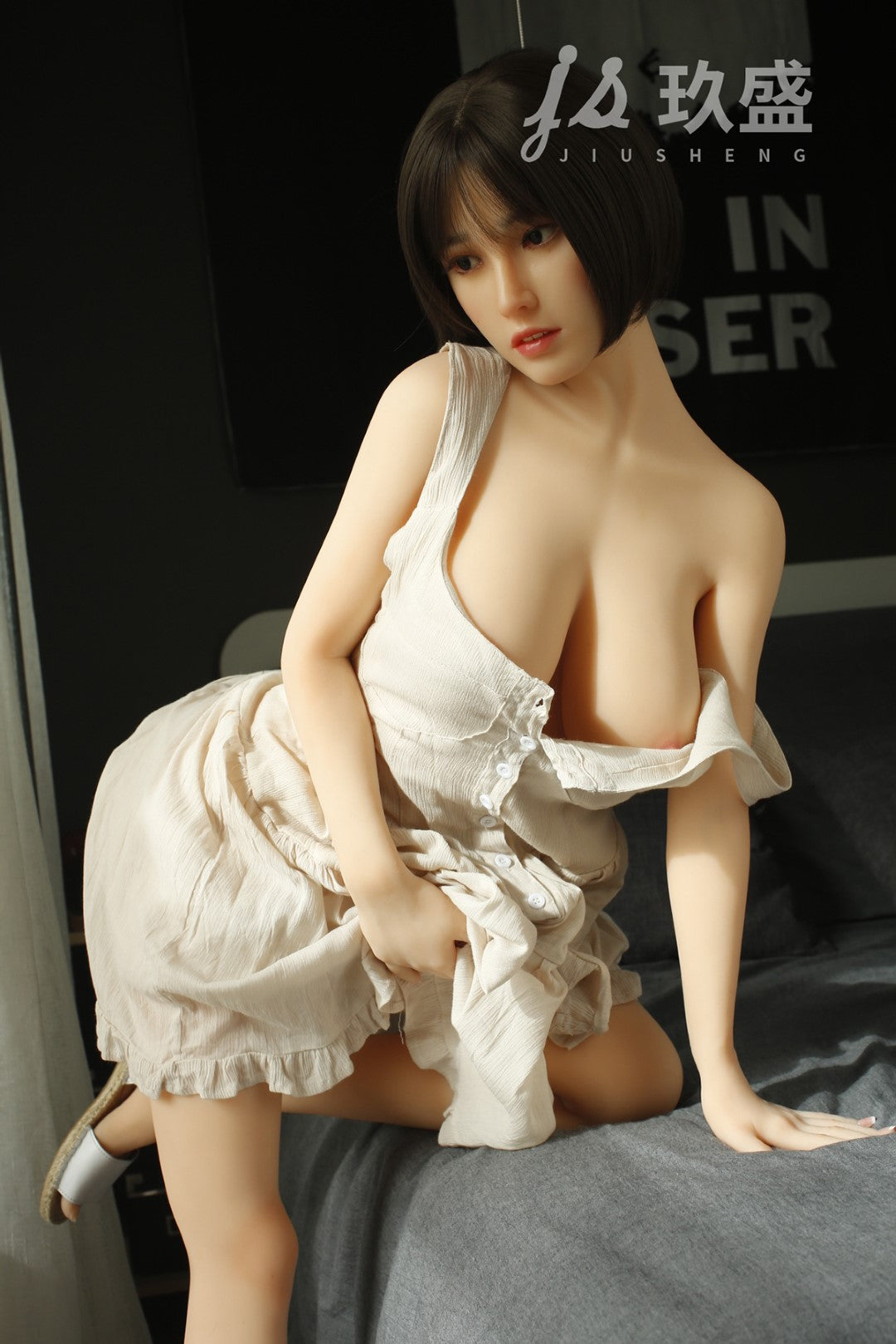 Nicole Sex Doll (Jiusheng 150 cm D-Cup #4 TPE + silikoon)