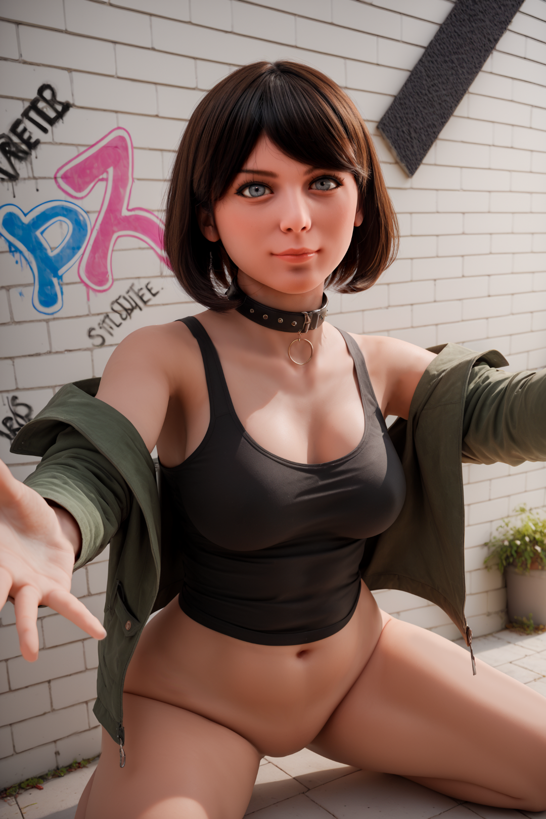 Mathilda seksnukk (Aibei Doll 151 cm F-Cup #AB17 TPE + silikoon)
