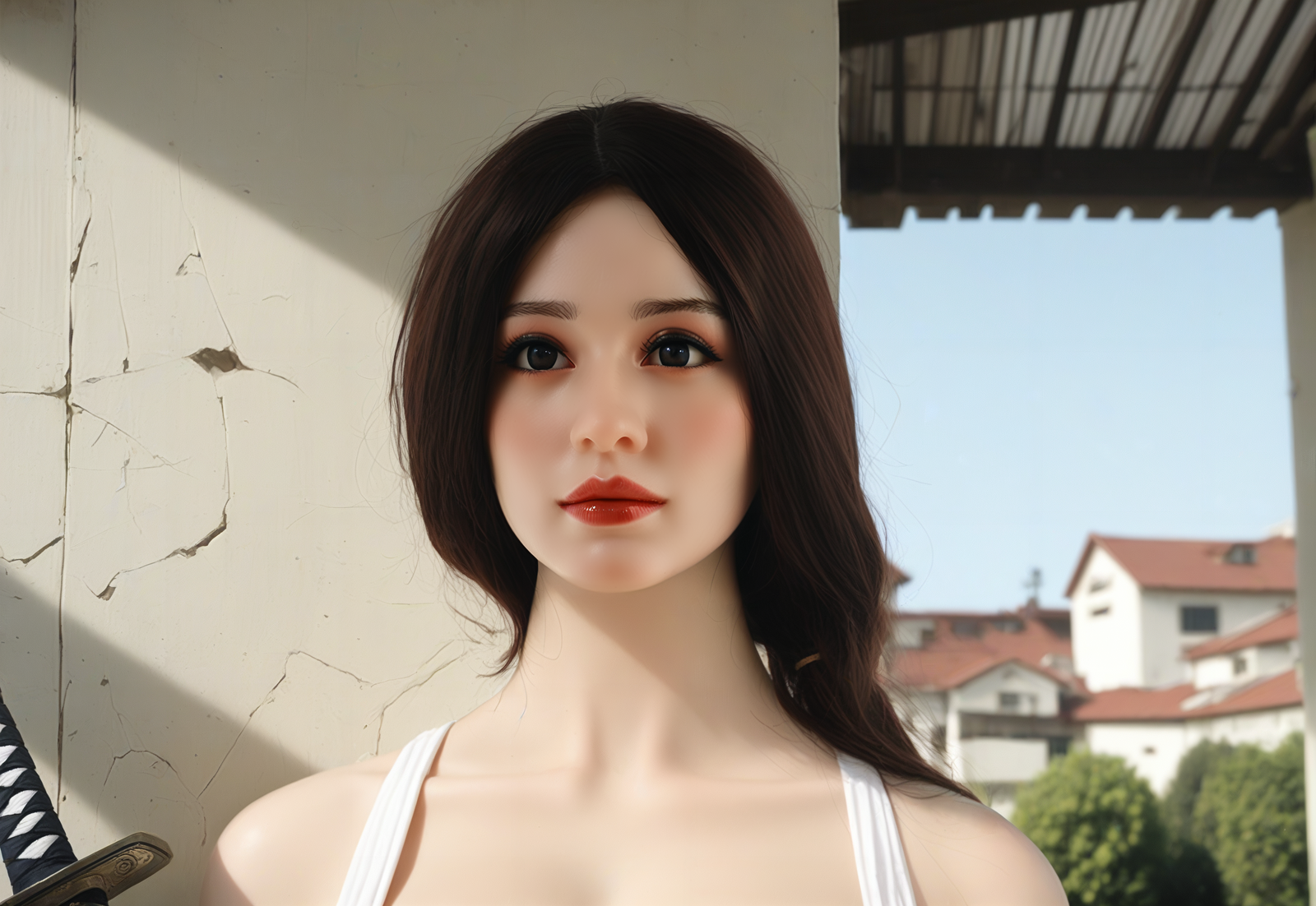 Shelia seksnukk (Aibei Doll 153 cm N-Cup #AB5 TPE + silikoon)