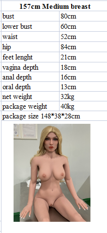 Tyra seksnukk (Aibei Doll 157 cm C-Cup TPE)