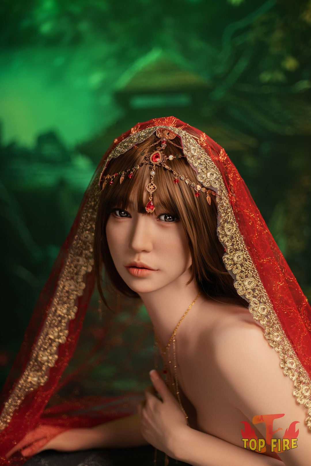 Jing Sexdocka (Top Fire Doll 170cm E-kupa T65 Silikon)